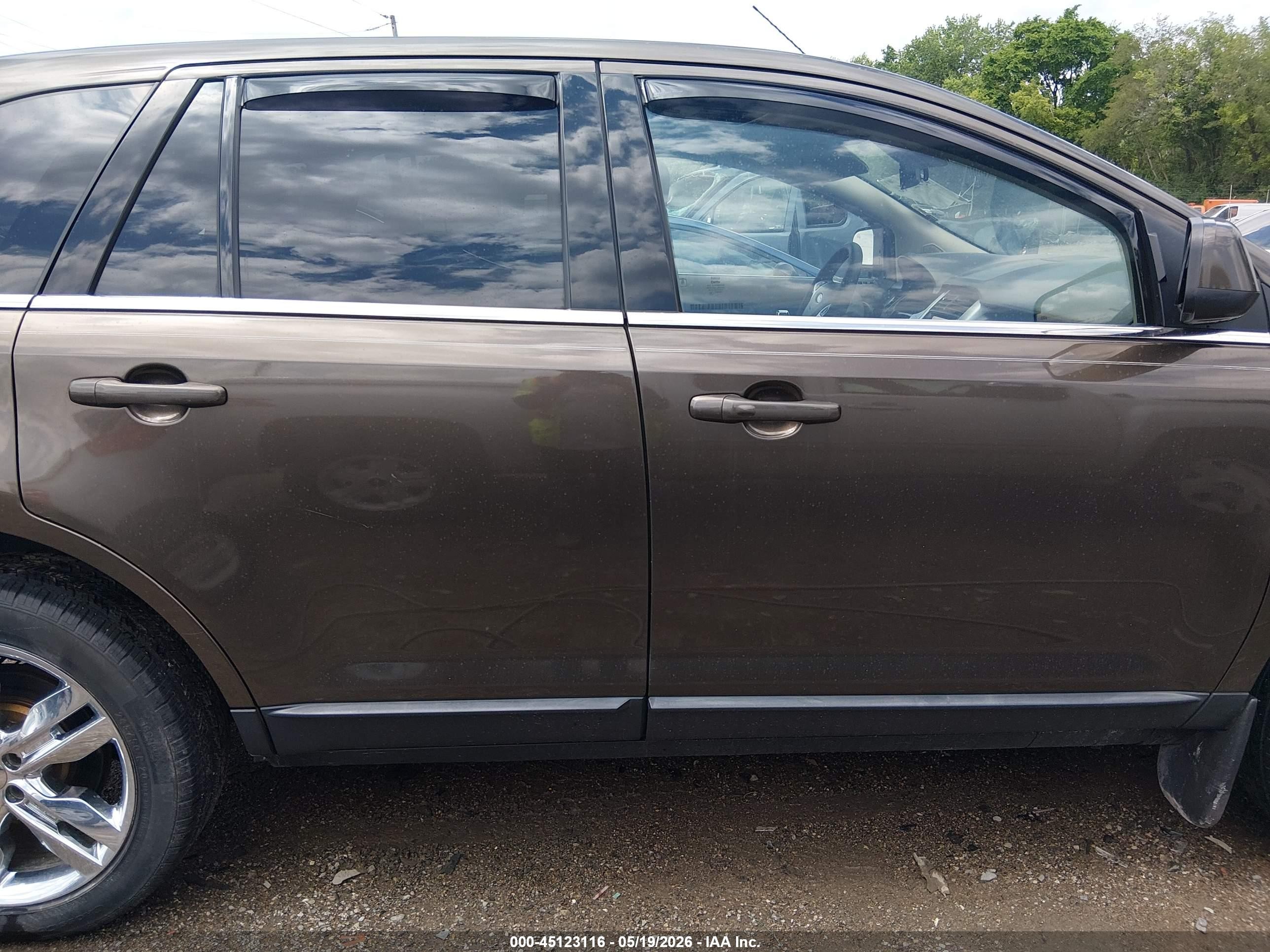 2011 Ford Edge Limited Dark Brown vin: 2FMDK3KC7BBA58558