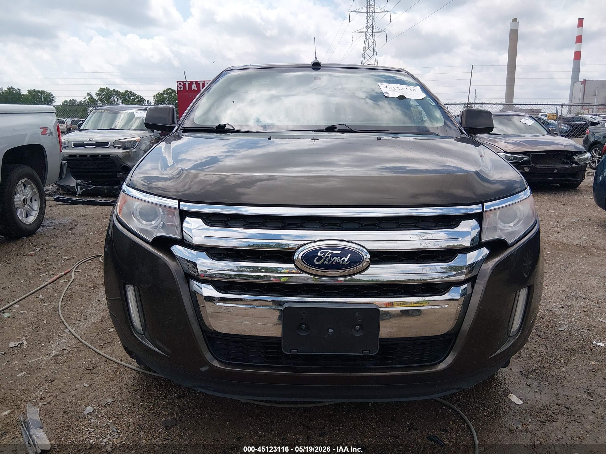 2011 Ford Edge Limited Dark Brown vin: 2FMDK3KC7BBA58558