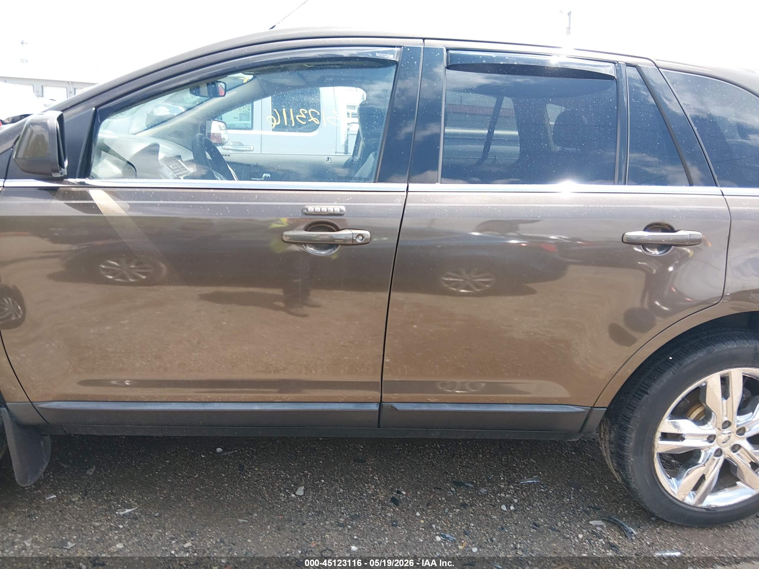 2011 Ford Edge Limited Dark Brown vin: 2FMDK3KC7BBA58558