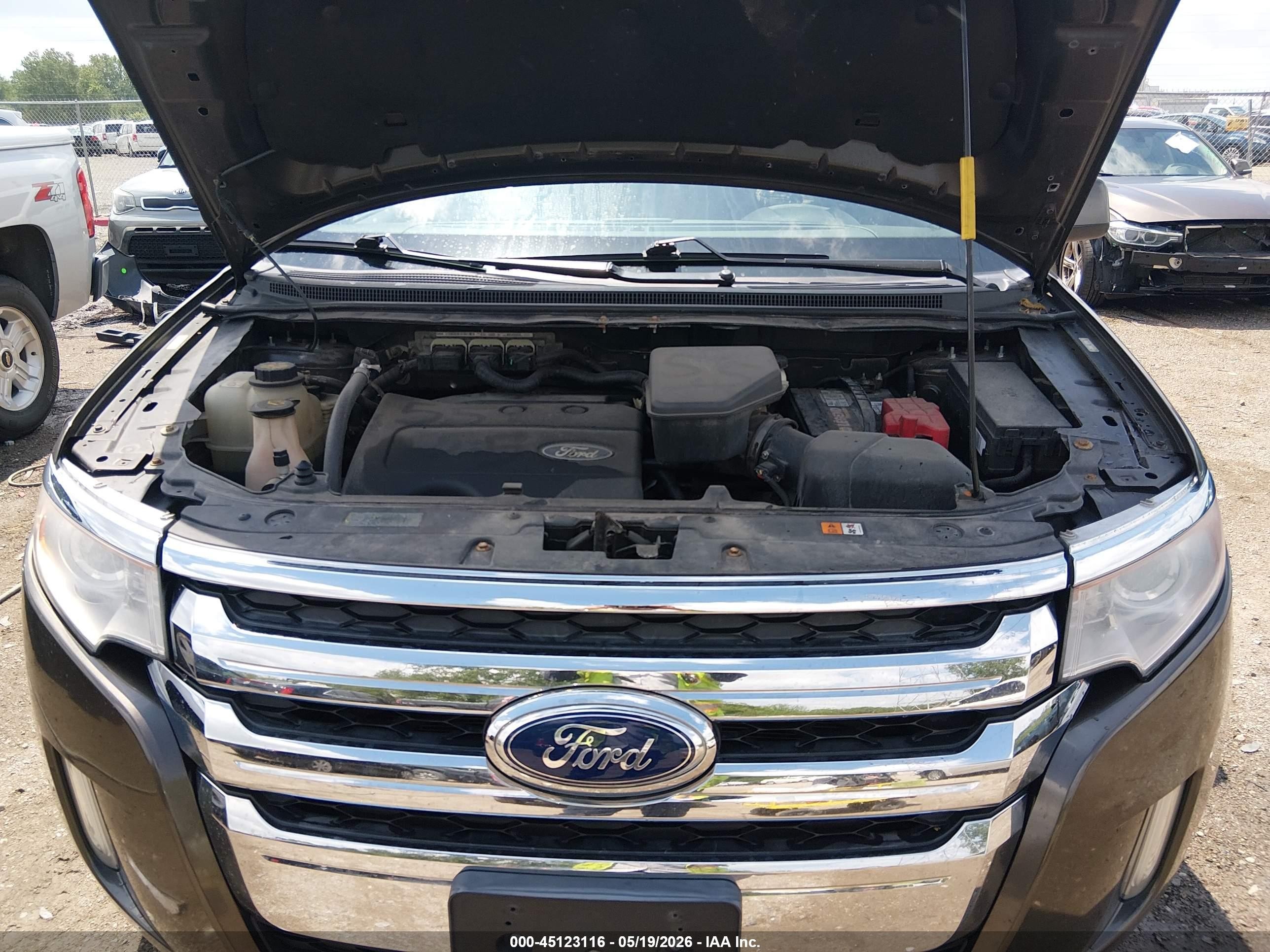 2011 Ford Edge Limited Dark Brown vin: 2FMDK3KC7BBA58558