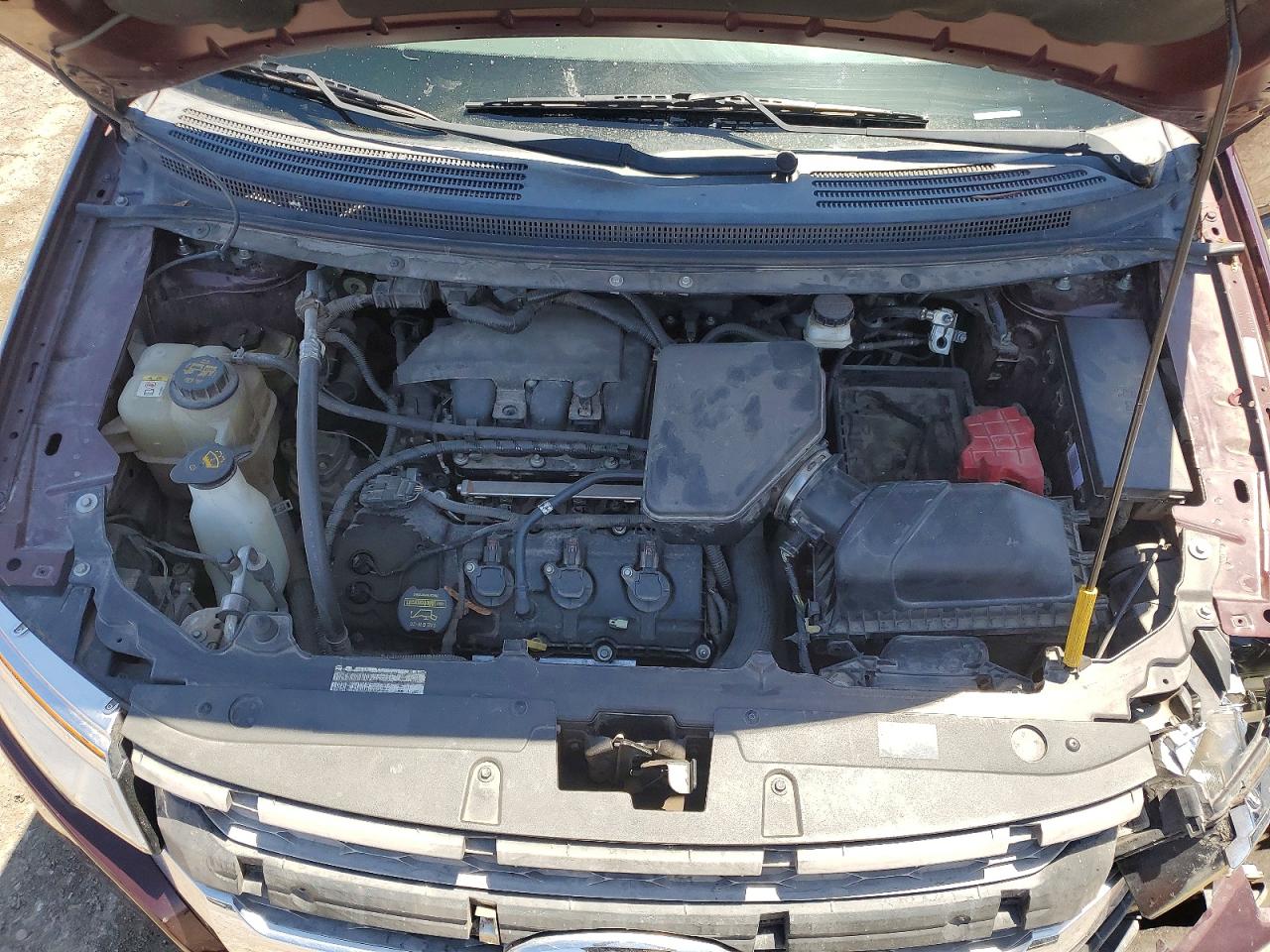 2011 Ford Edge Limited Maroon vin: 2FMDK3KC7BBA61508