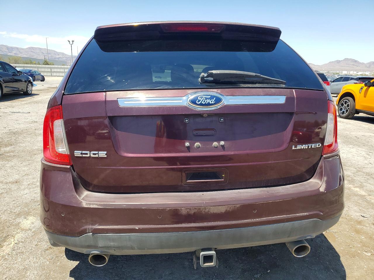 2011 Ford Edge Limited Maroon vin: 2FMDK3KC7BBA61508