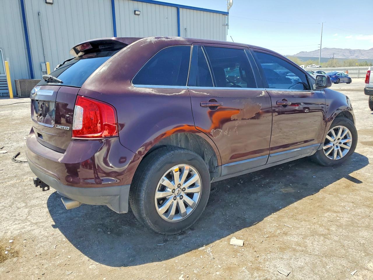 2011 Ford Edge Limited Maroon vin: 2FMDK3KC7BBA61508