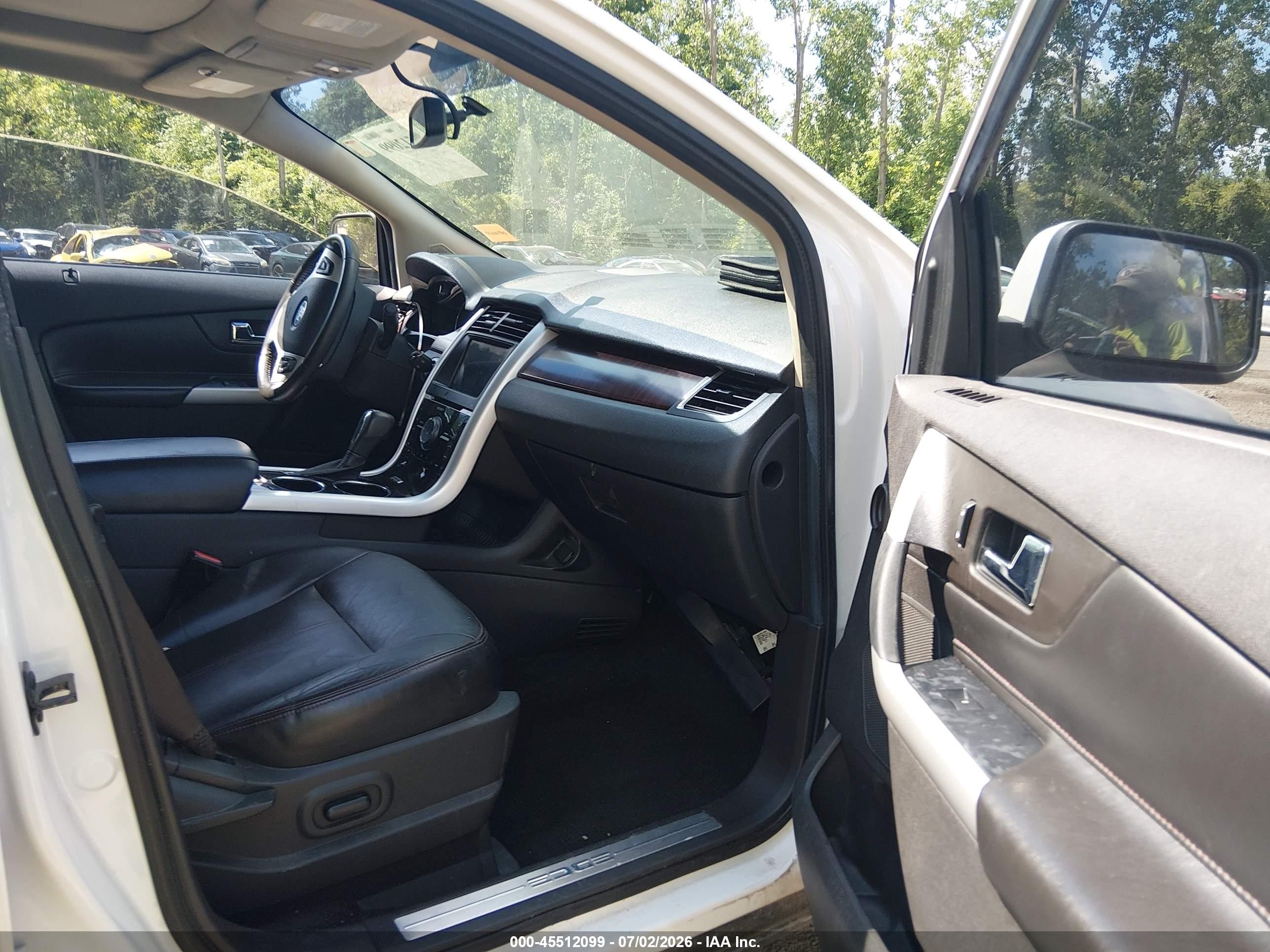 2011 Ford Edge Limited White vin: 2FMDK3KC7BBA68961