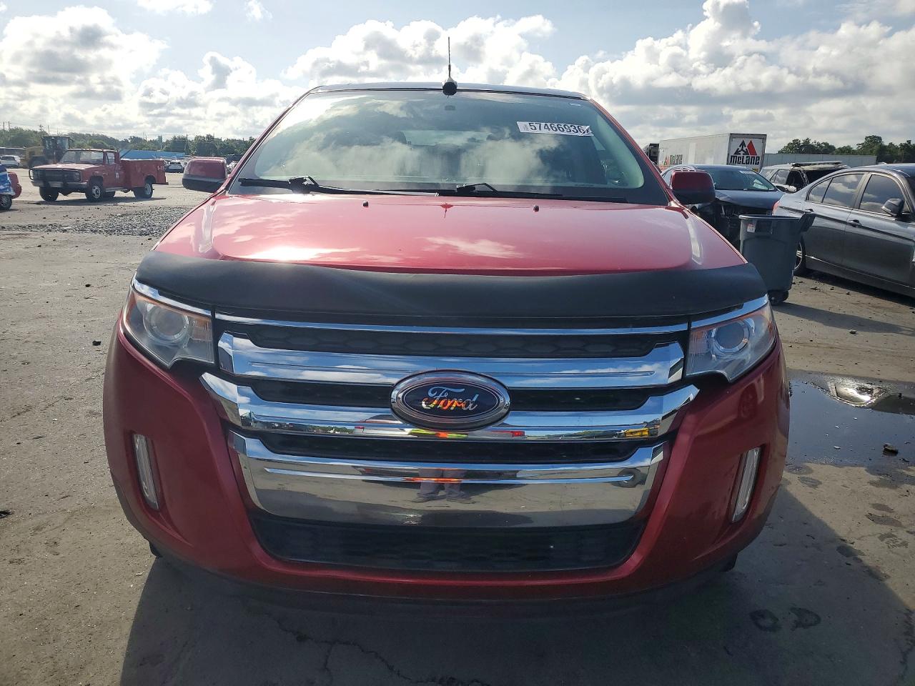 2011 Ford Edge Limited Red vin: 2FMDK3KC7BBB23652