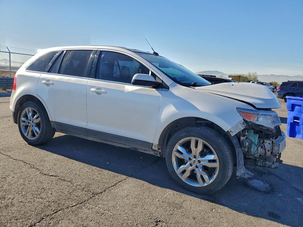 2011 Ford Edge Limited Белый vin: 2FMDK3KC7BBB43125