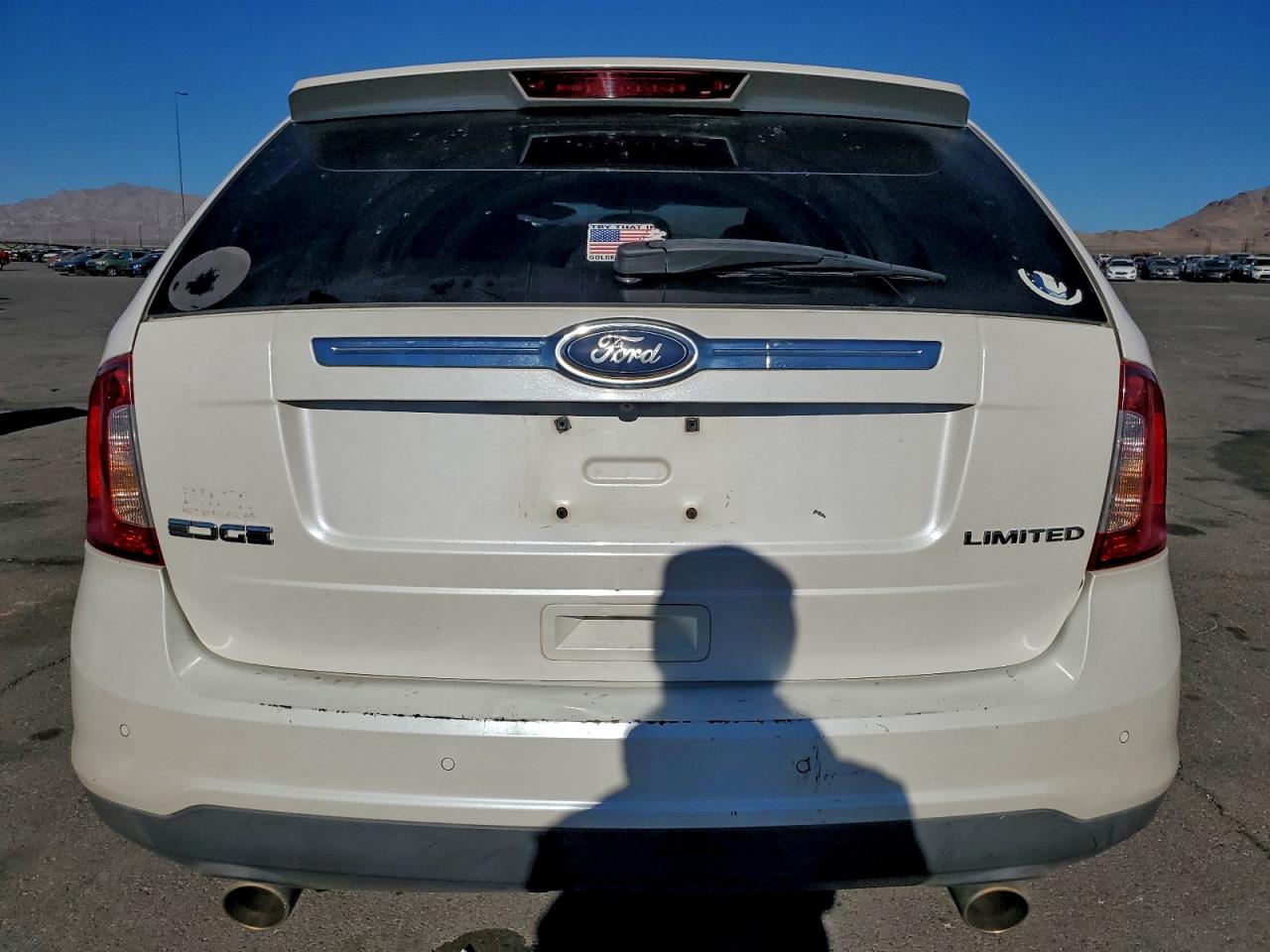 2011 Ford Edge Limited Белый vin: 2FMDK3KC7BBB43125