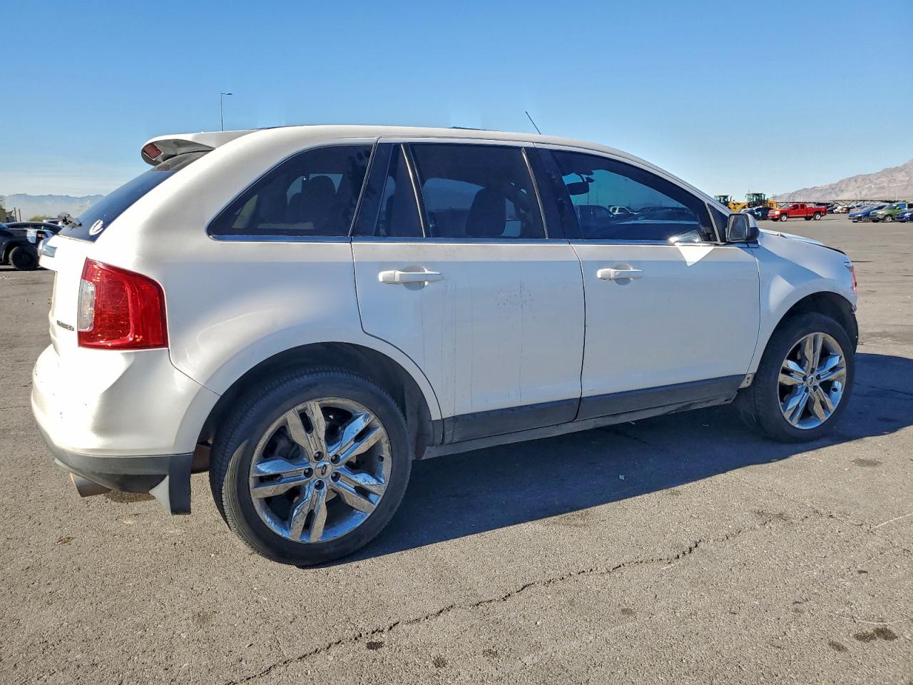 2011 Ford Edge Limited Белый vin: 2FMDK3KC7BBB43125