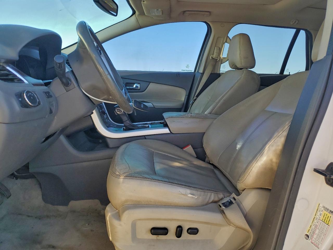 2011 Ford Edge Limited Белый vin: 2FMDK3KC7BBB43125