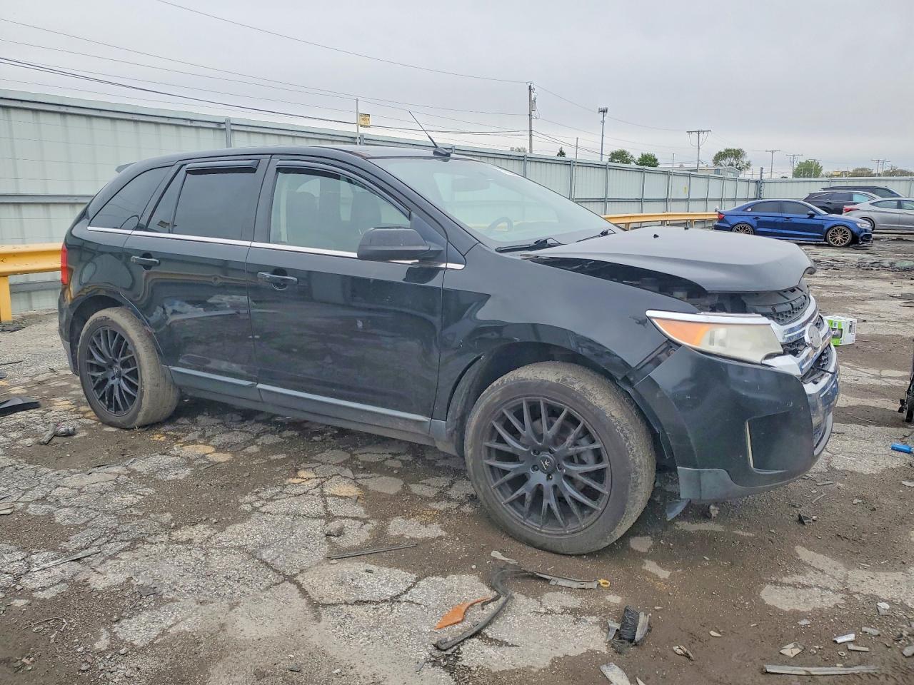 2011 Ford Edge Limited Black vin: 2FMDK3KC7BBB59843