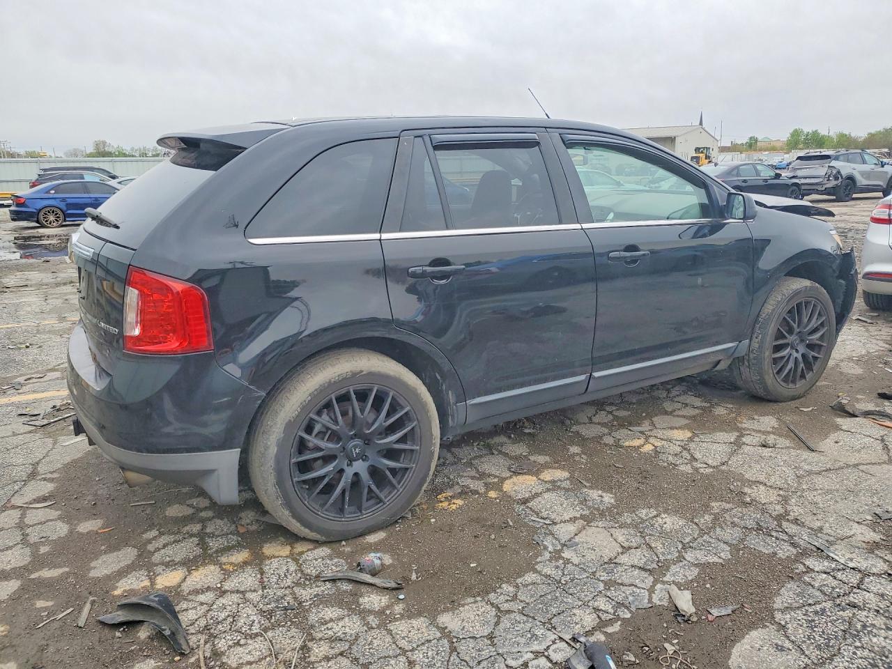 2011 Ford Edge Limited Black vin: 2FMDK3KC7BBB59843