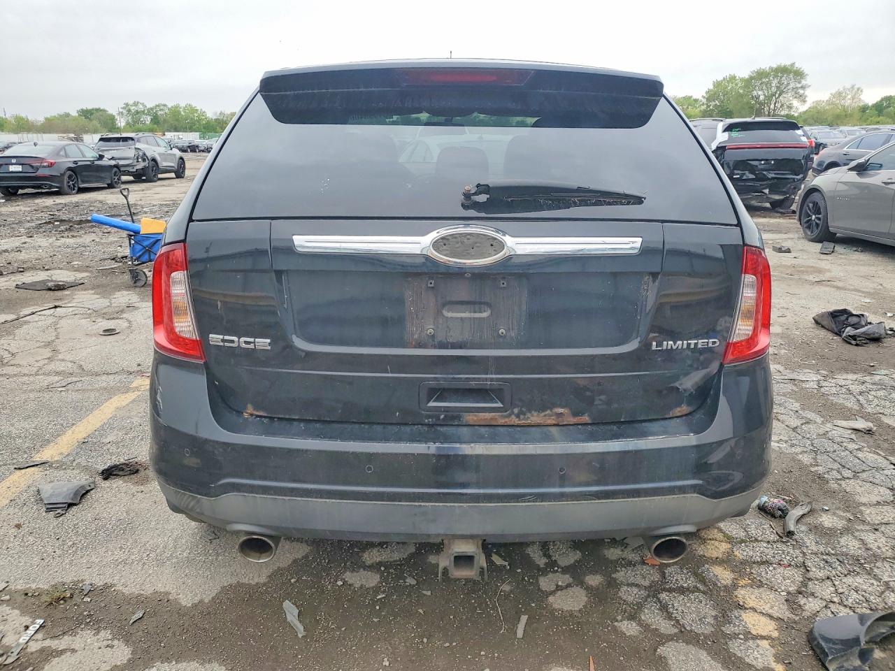 2011 Ford Edge Limited Black vin: 2FMDK3KC7BBB59843