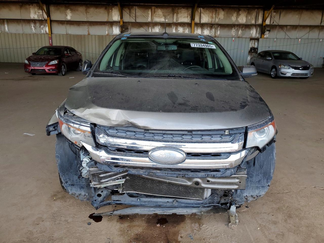 2012 Ford Edge Limited Gray vin: 2FMDK3KC7CBA41566