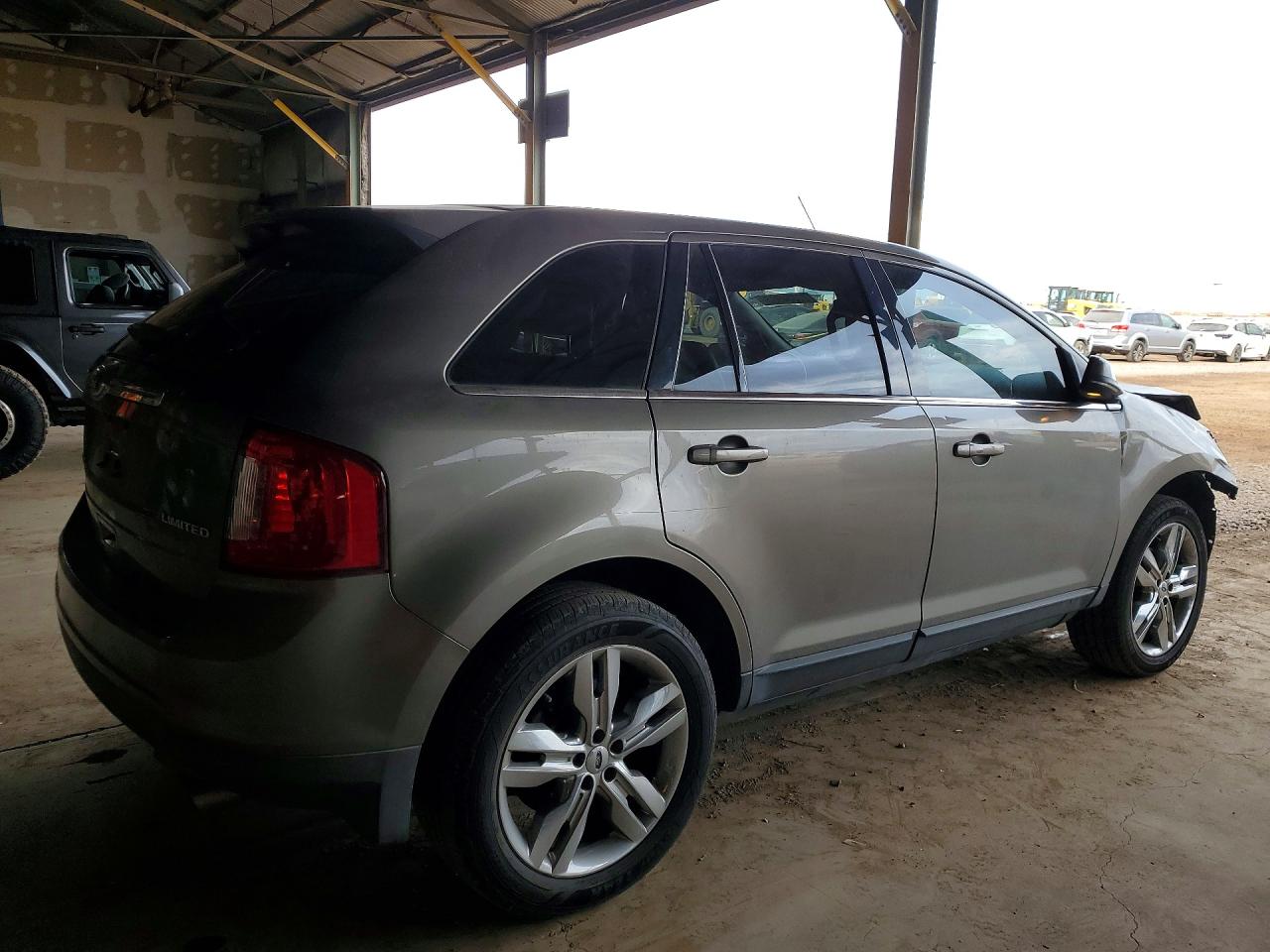 2012 Ford Edge Limited Gray vin: 2FMDK3KC7CBA41566