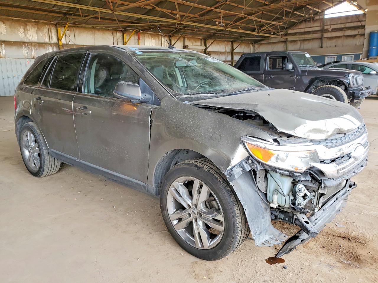 2012 Ford Edge Limited Gray vin: 2FMDK3KC7CBA41566