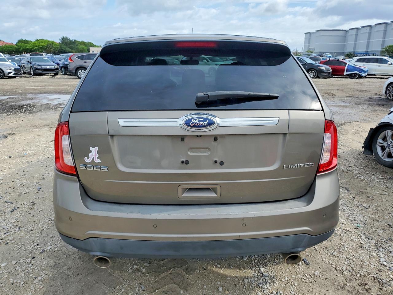 2012 Ford Edge Limited Gray vin: 2FMDK3KC7CBA56567
