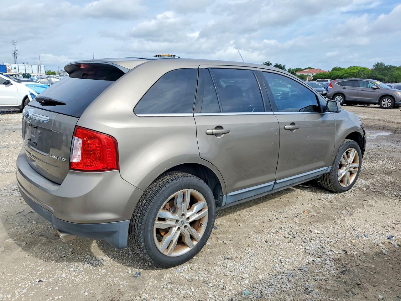 2012 Ford Edge Limited Gray vin: 2FMDK3KC7CBA56567