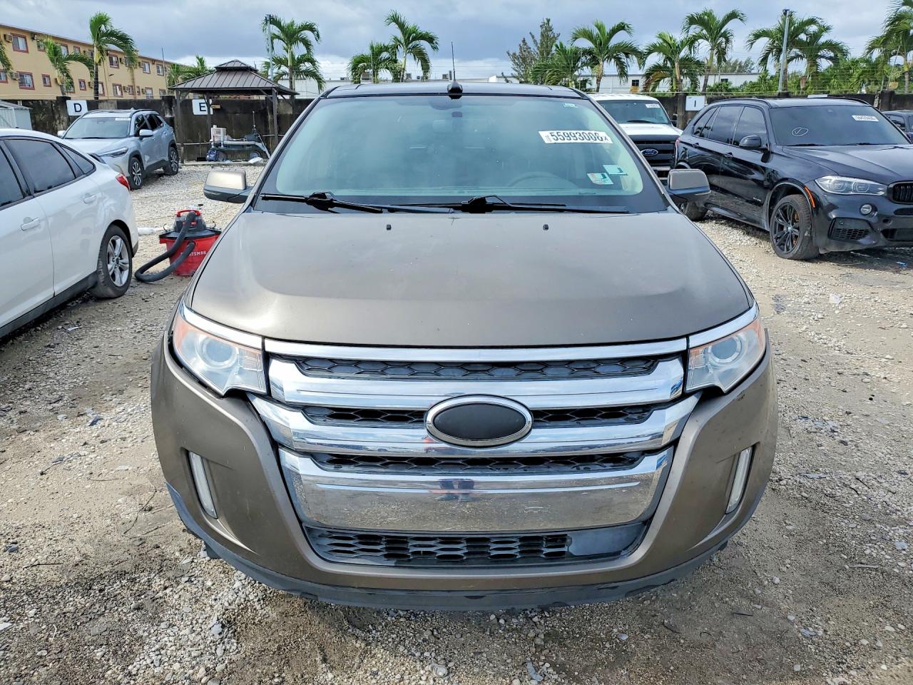 2012 Ford Edge Limited Gray vin: 2FMDK3KC7CBA56567