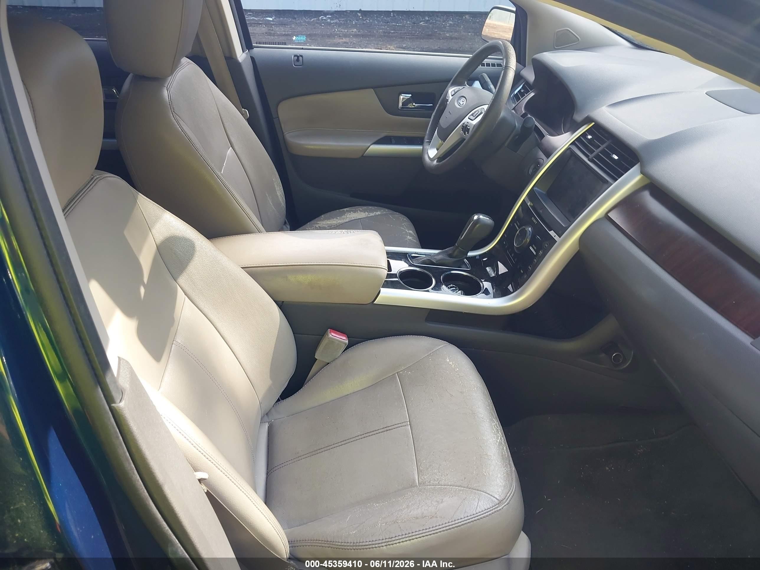 2012 Ford Edge Limited Dark Blue vin: 2FMDK3KC7CBA56987