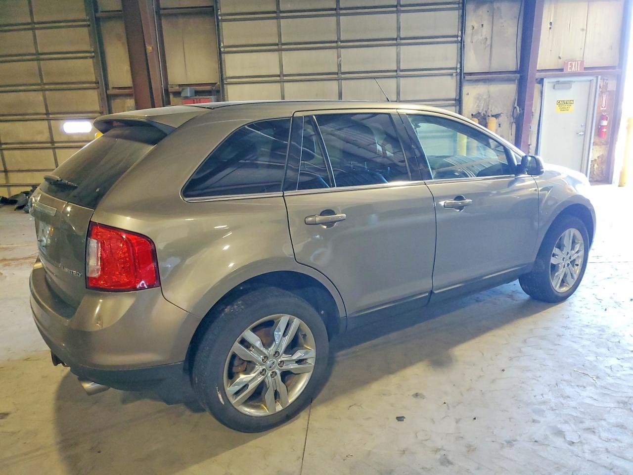 2013 Ford Edge Limited Серый vin: 2FMDK3KC7DBA35784