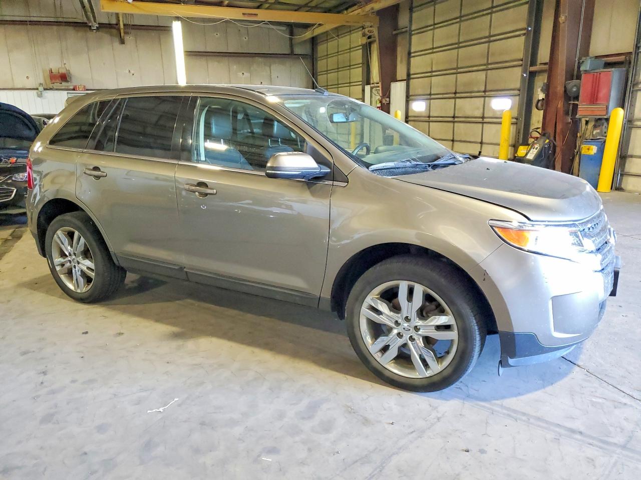 2013 Ford Edge Limited Серый vin: 2FMDK3KC7DBA35784