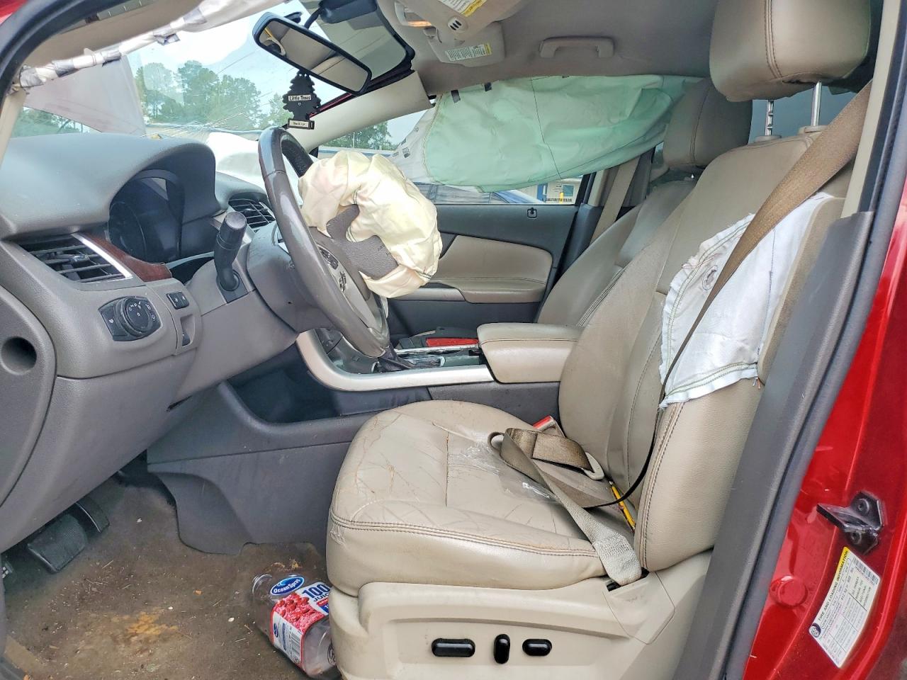 2013 Ford Edge Limited Red vin: 2FMDK3KC7DBA72656