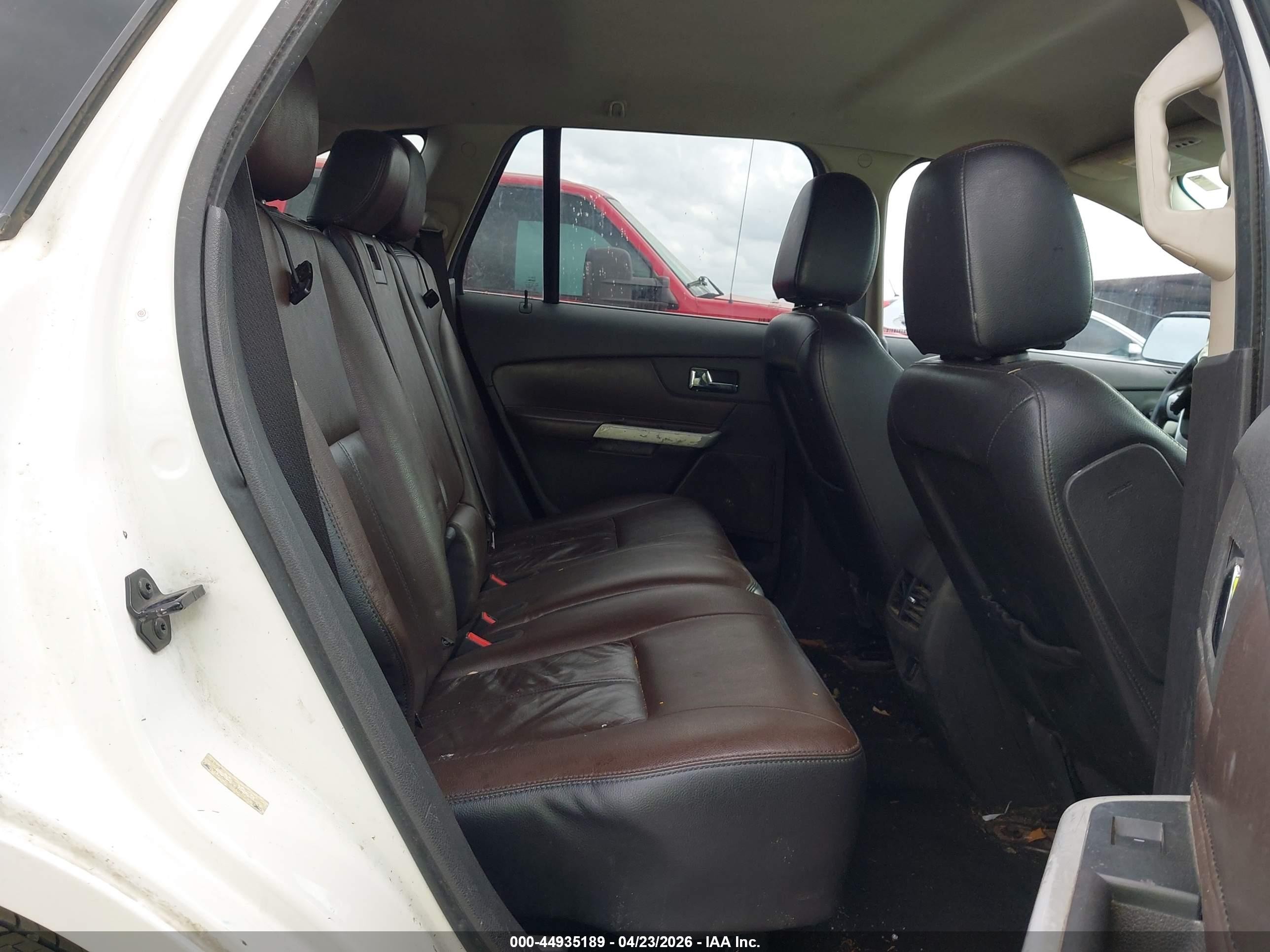 2013 Ford Edge Limited White vin: 2FMDK3KC7DBB25503