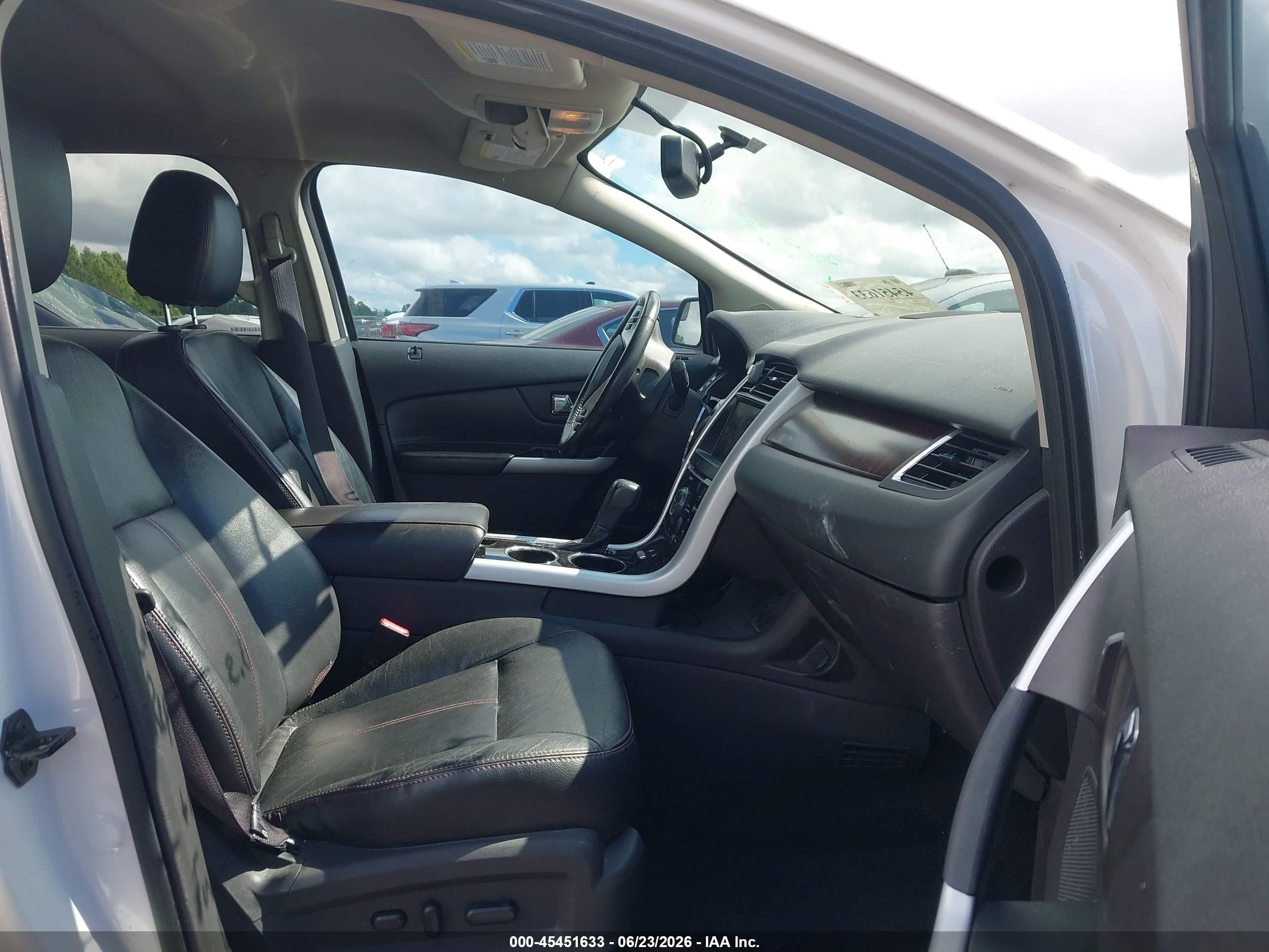 2013 Ford Edge Limited Белый vin: 2FMDK3KC7DBC57029