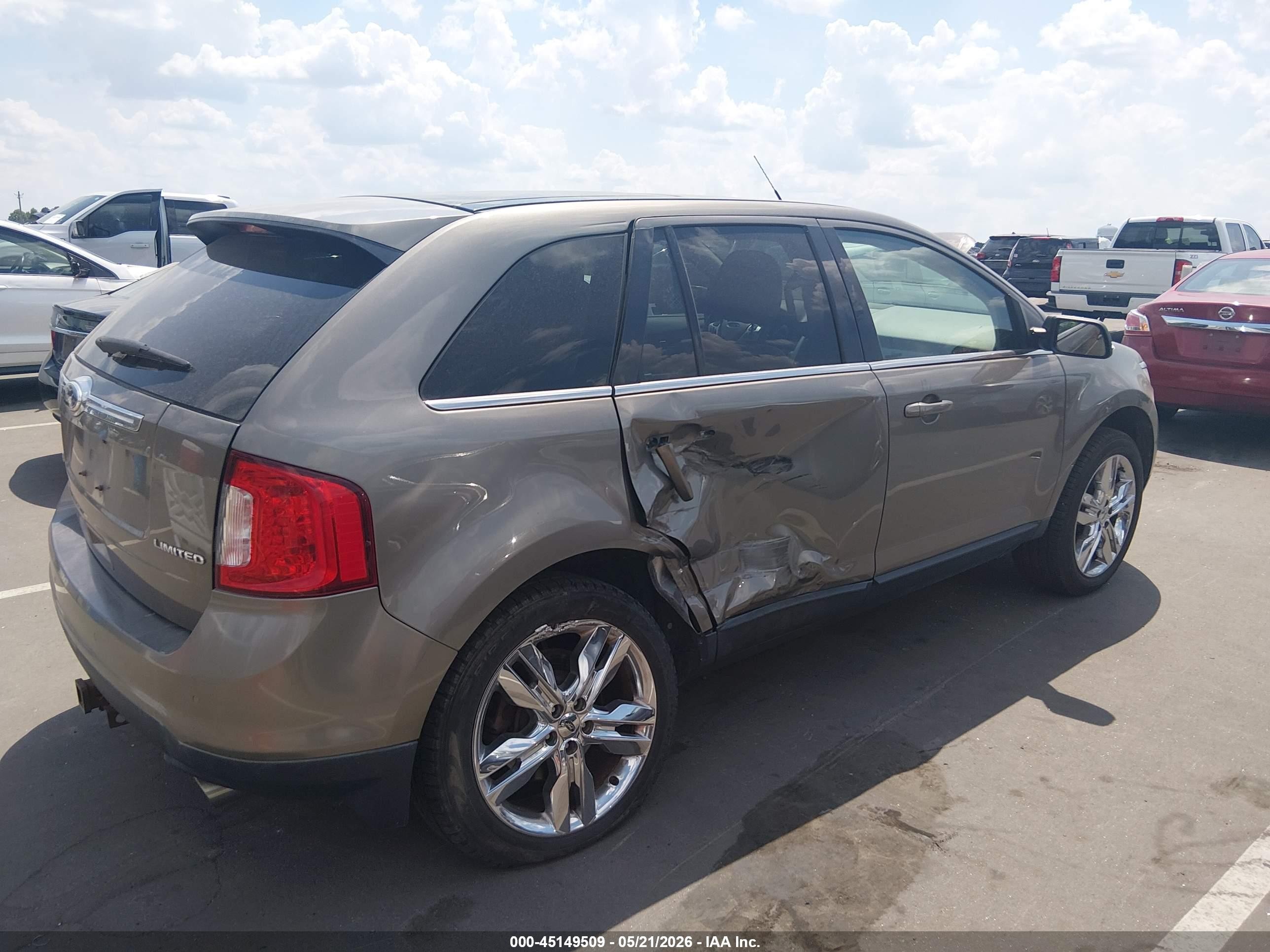 2014 Ford Edge Limited Pewter vin: 2FMDK3KC7EBA02088