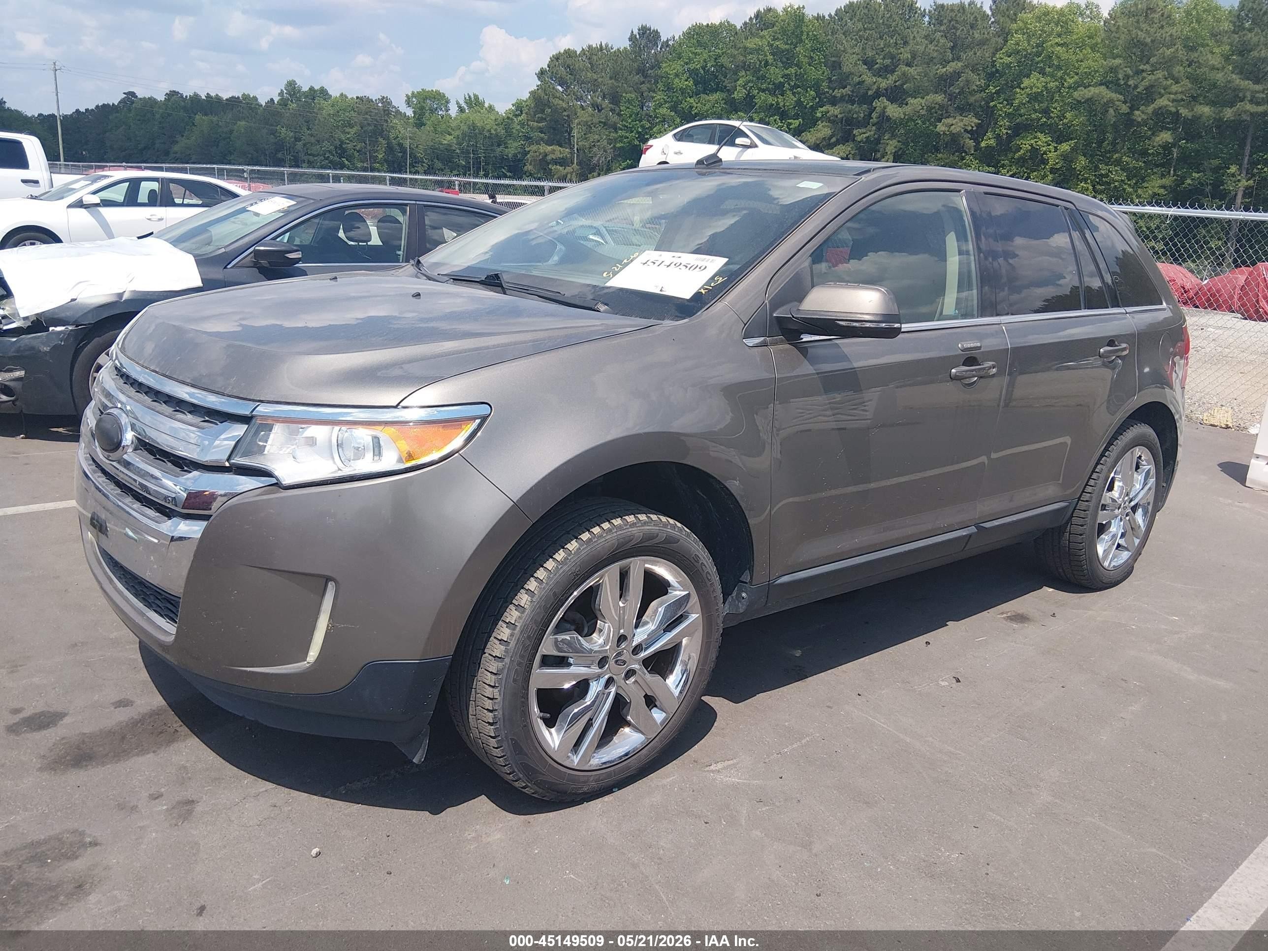 2014 Ford Edge Limited Pewter vin: 2FMDK3KC7EBA02088
