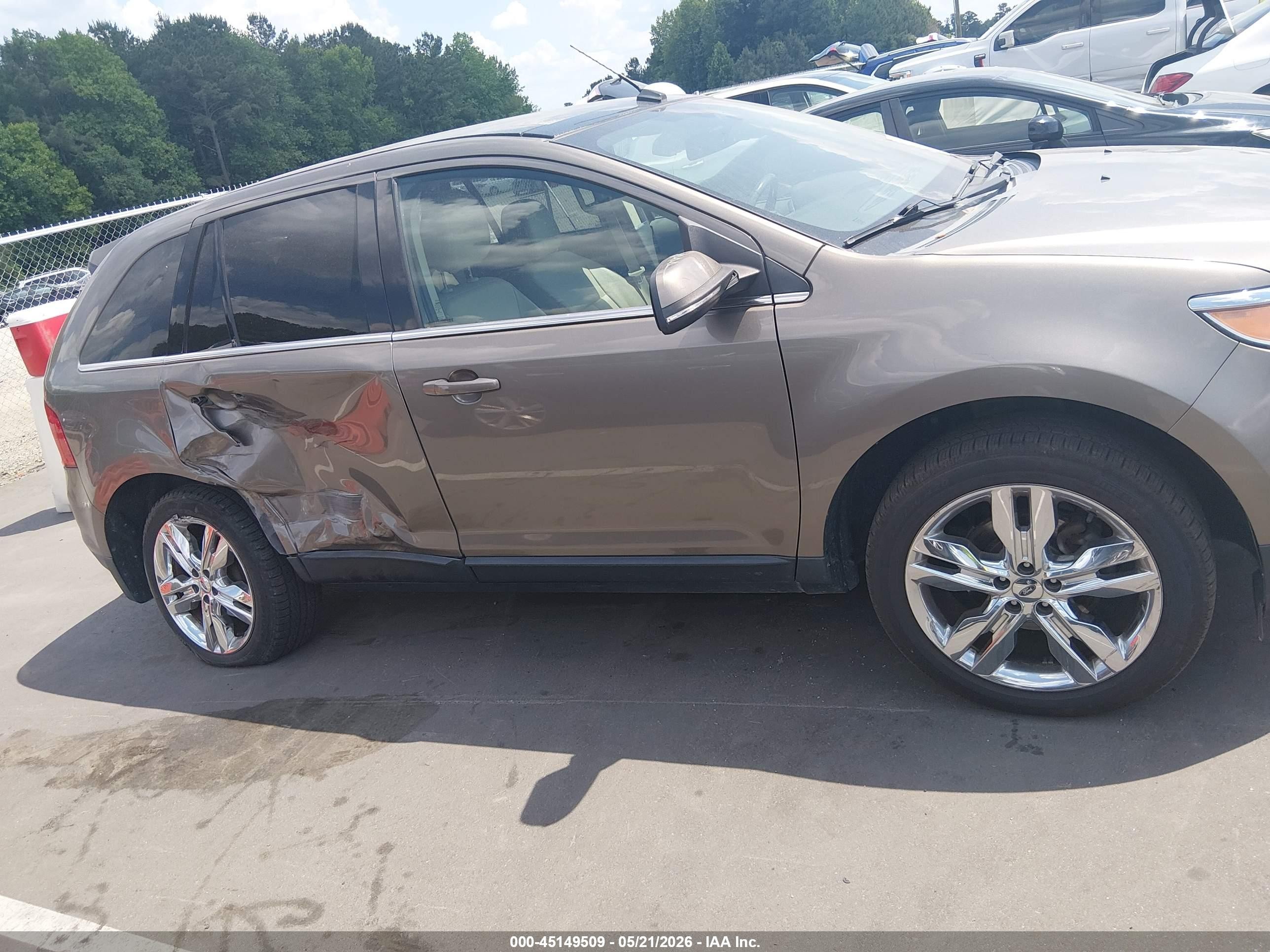 2014 Ford Edge Limited Pewter vin: 2FMDK3KC7EBA02088