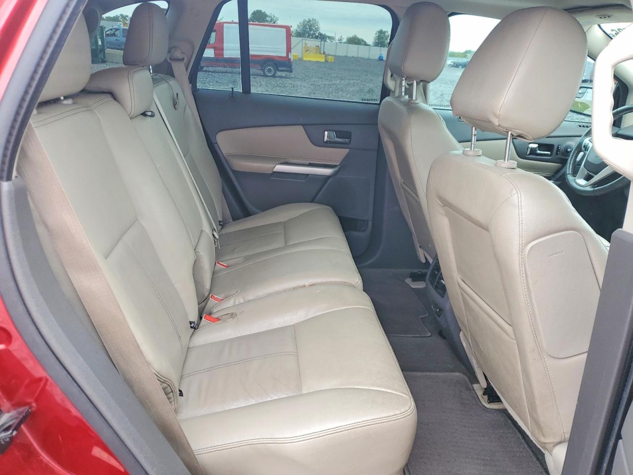 2014 Ford Edge Limited Red vin: 2FMDK3KC7EBA57883