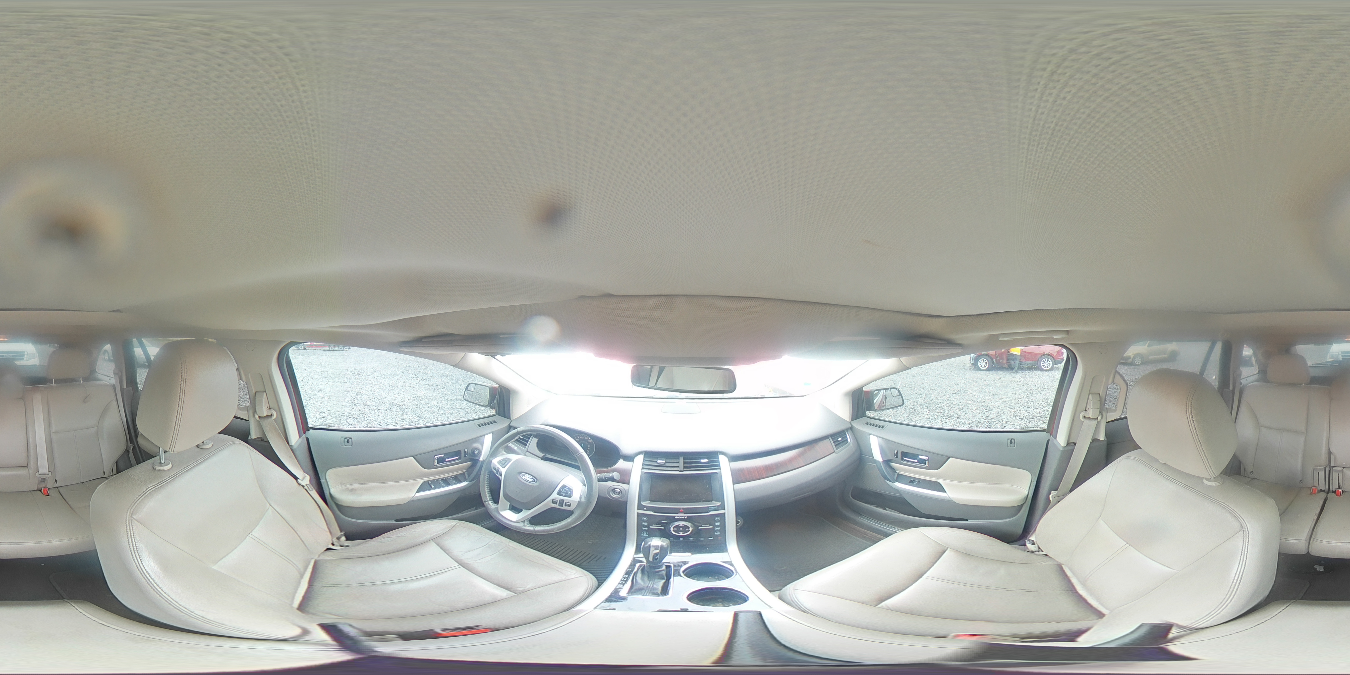 2014 Ford Edge Limited Red vin: 2FMDK3KC7EBA57883