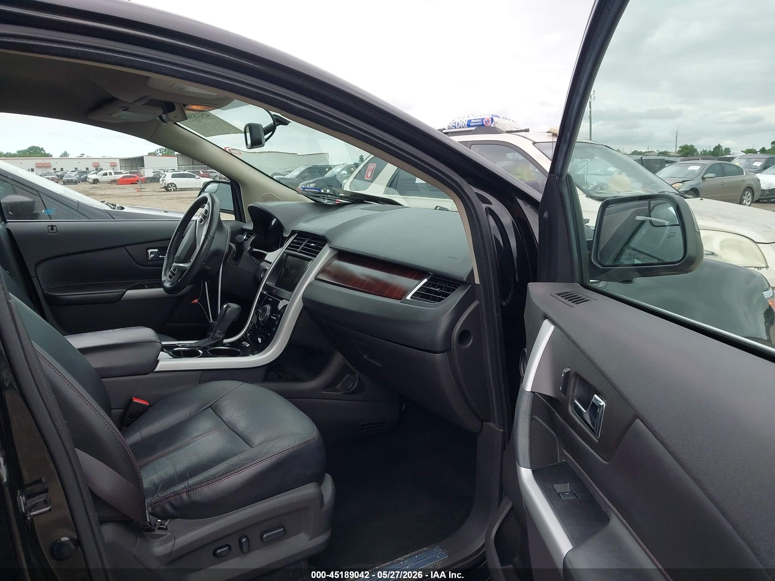 2014 Ford Edge Limited Black vin: 2FMDK3KC7EBA90785