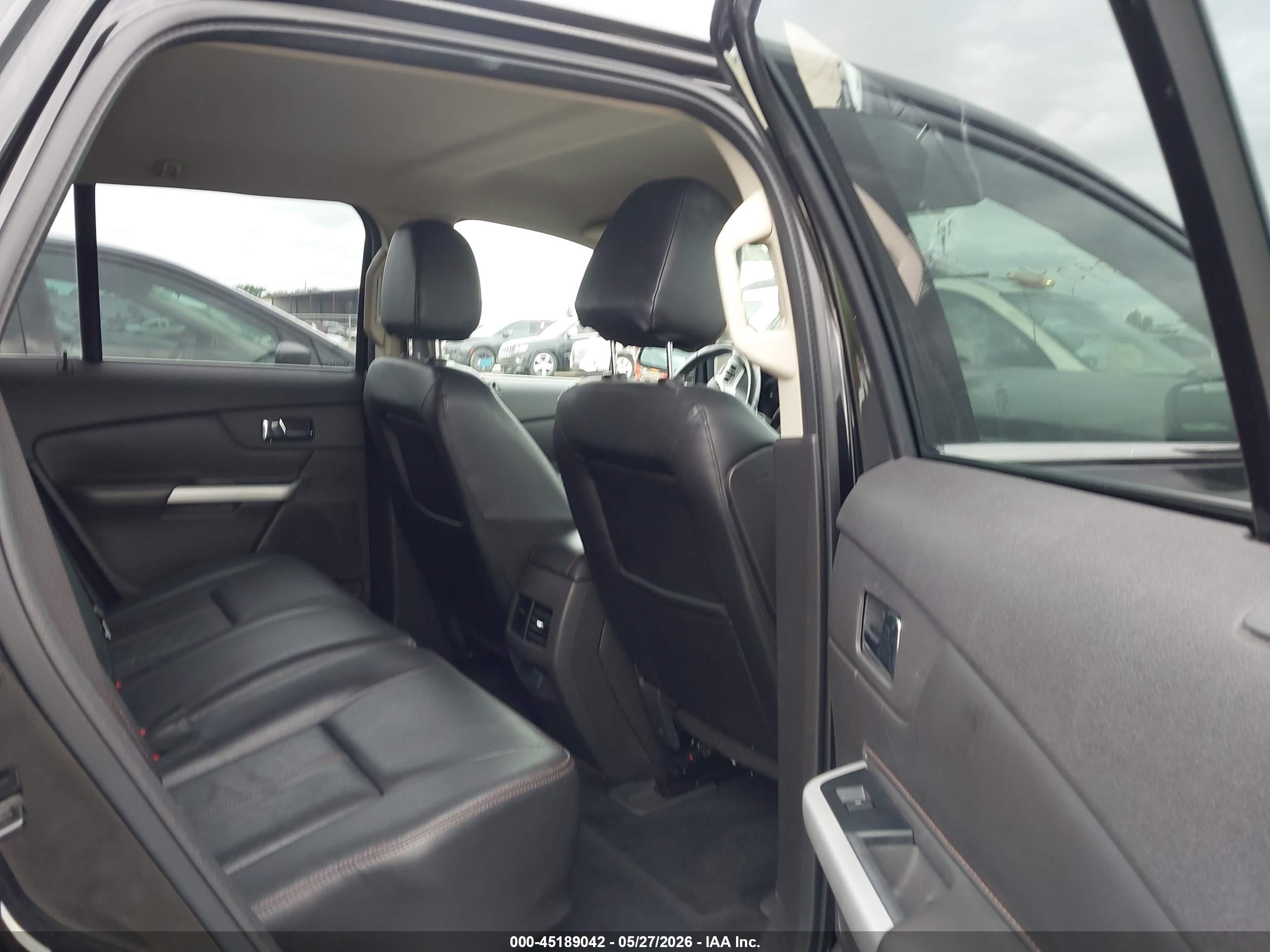 2014 Ford Edge Limited Black vin: 2FMDK3KC7EBA90785