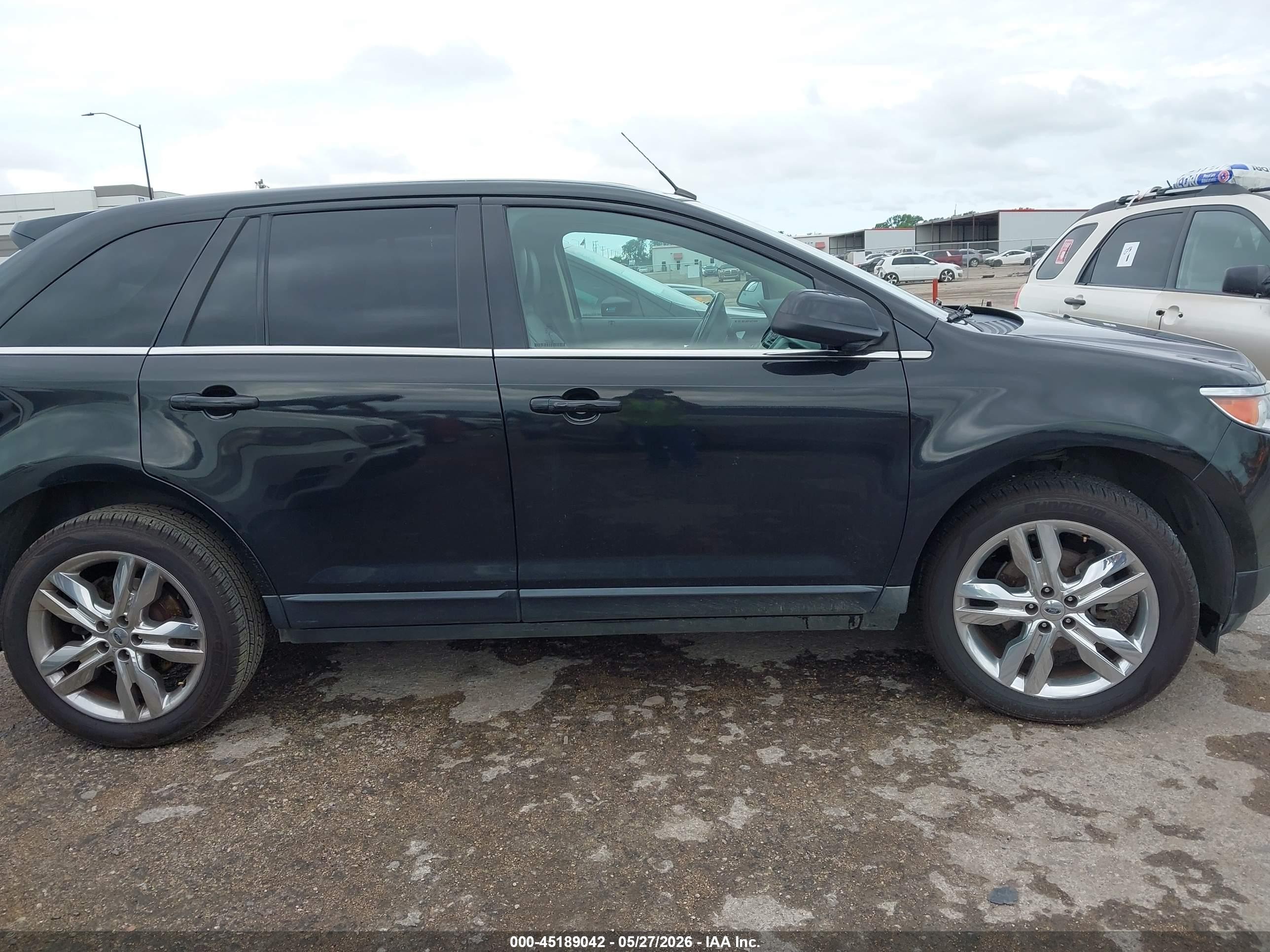 2014 Ford Edge Limited Black vin: 2FMDK3KC7EBA90785