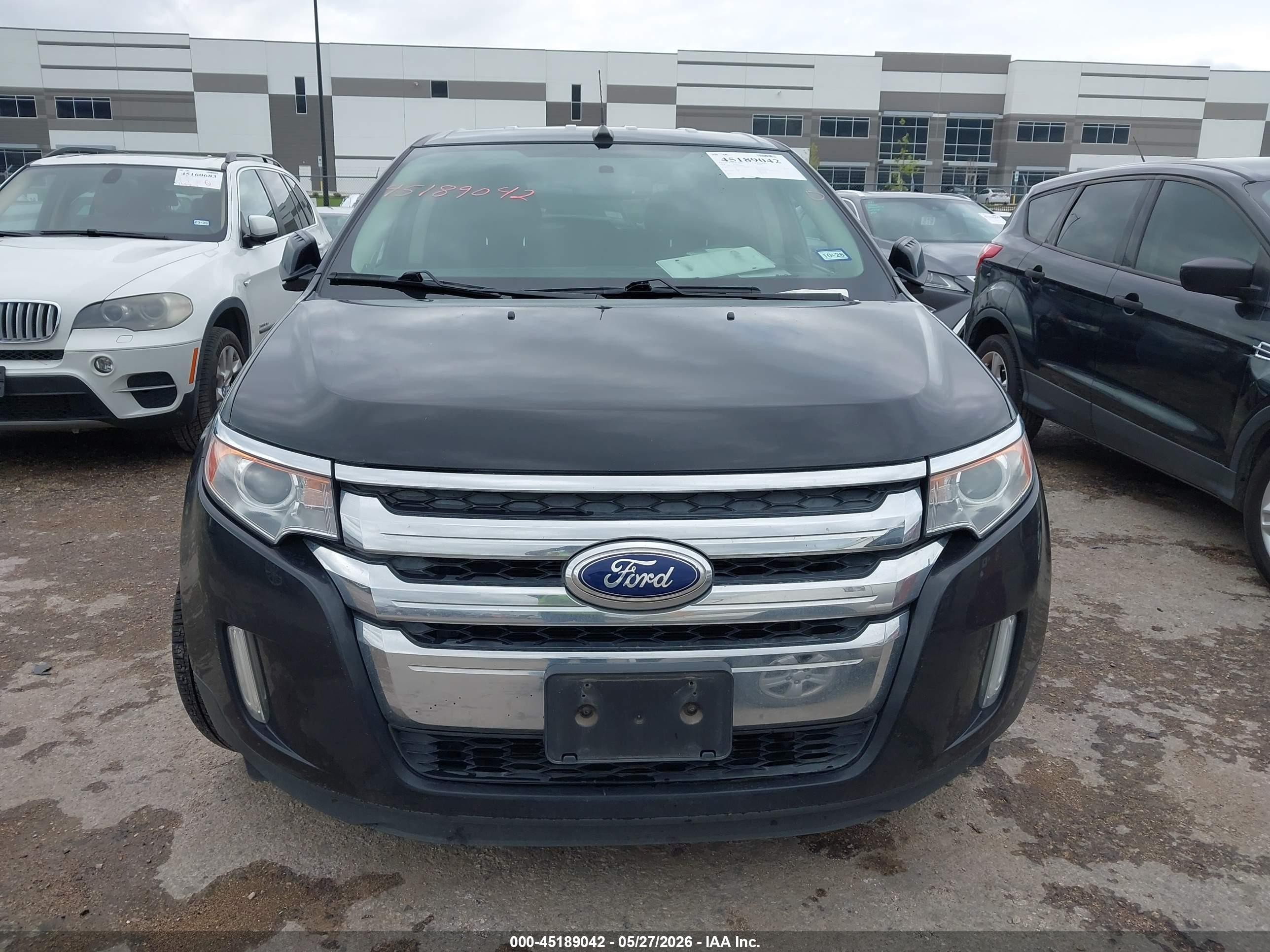 2014 Ford Edge Limited Black vin: 2FMDK3KC7EBA90785