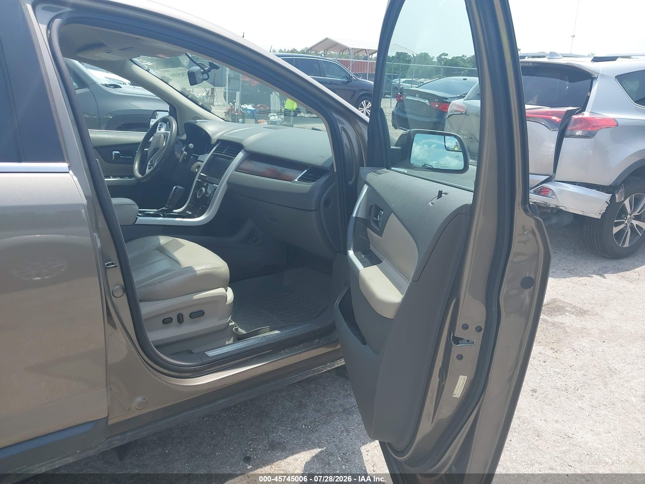 2014 Ford Edge Limited Gray vin: 2FMDK3KC7EBB10744