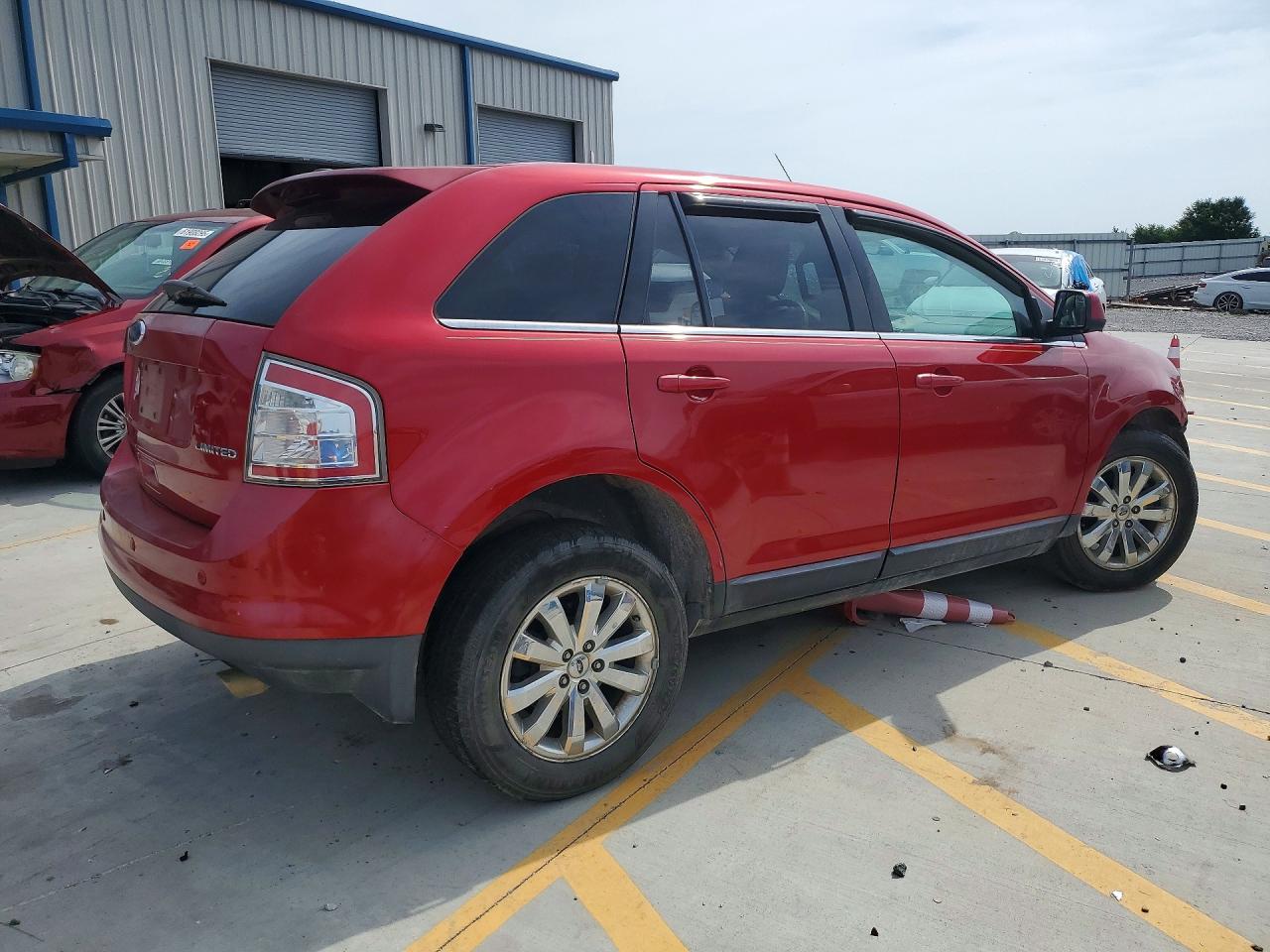 2010 Ford Edge Limited Red vin: 2FMDK3KC8ABA56638