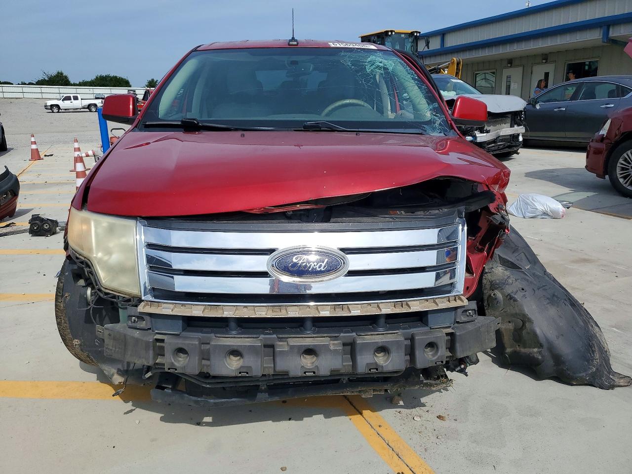 2010 Ford Edge Limited Red vin: 2FMDK3KC8ABA56638