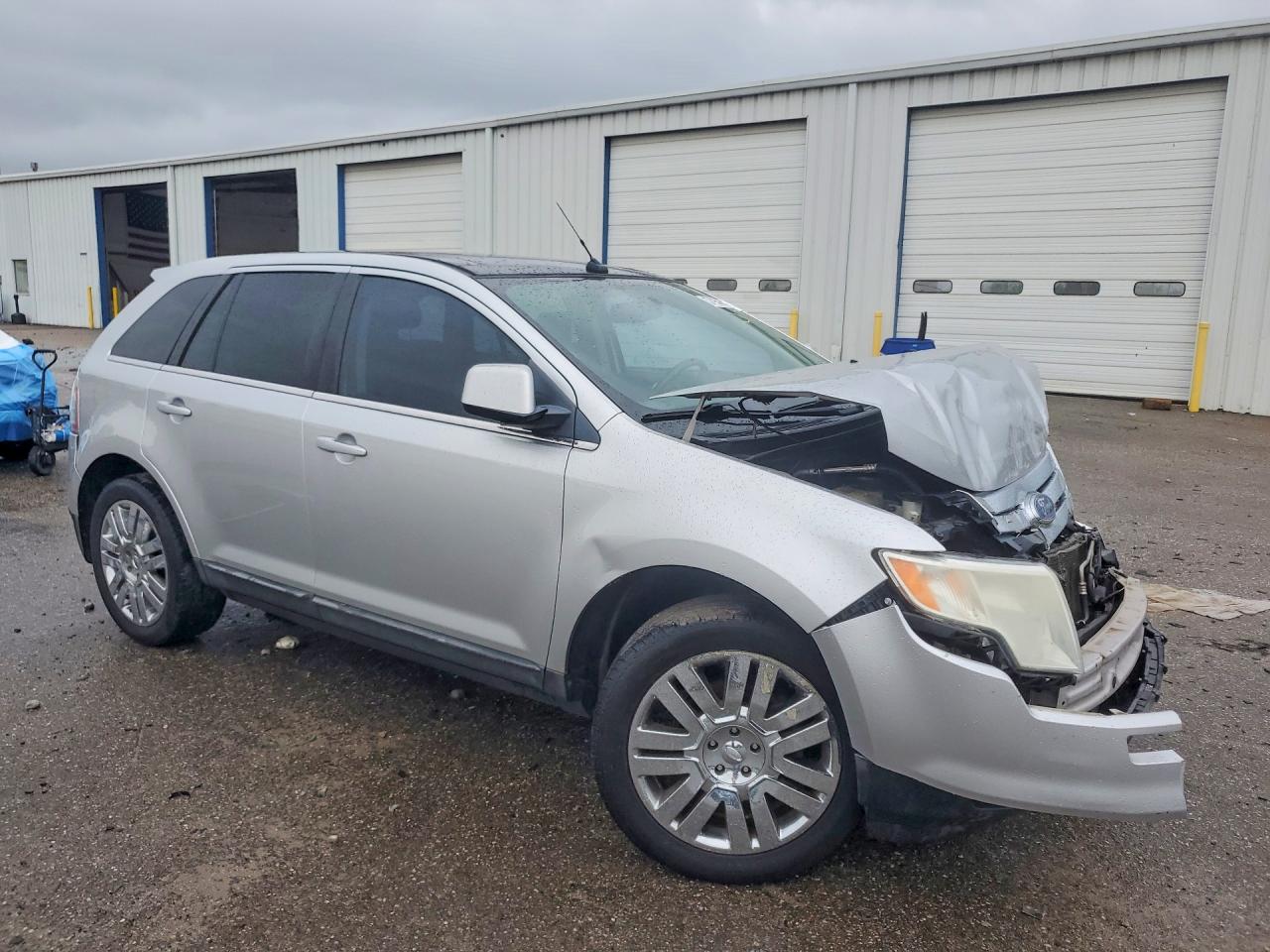 2010 Ford Edge Limited Серебряный vin: 2FMDK3KC8ABA69745
