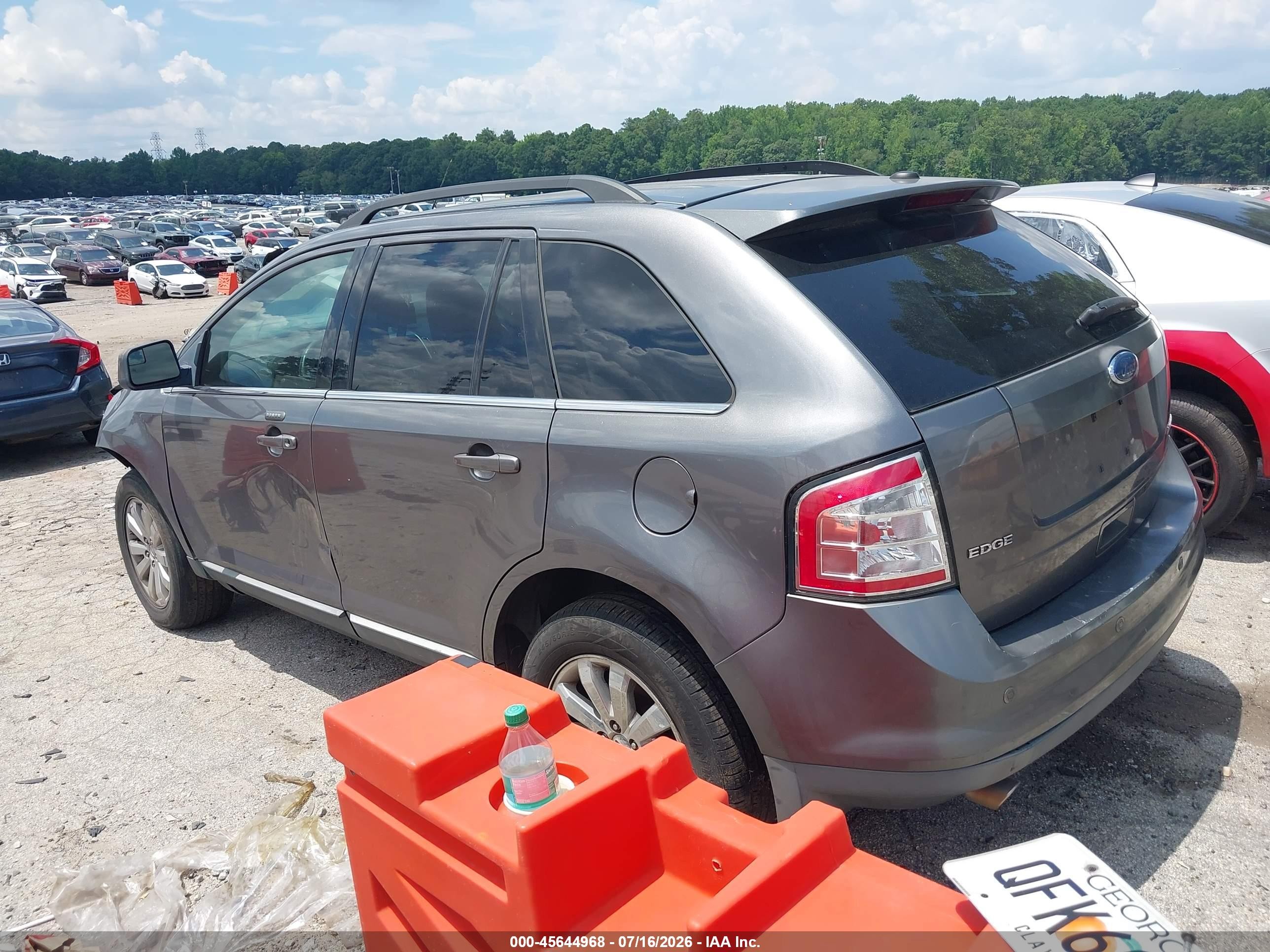 2010 Ford Edge Limited Gray vin: 2FMDK3KC8ABA75836