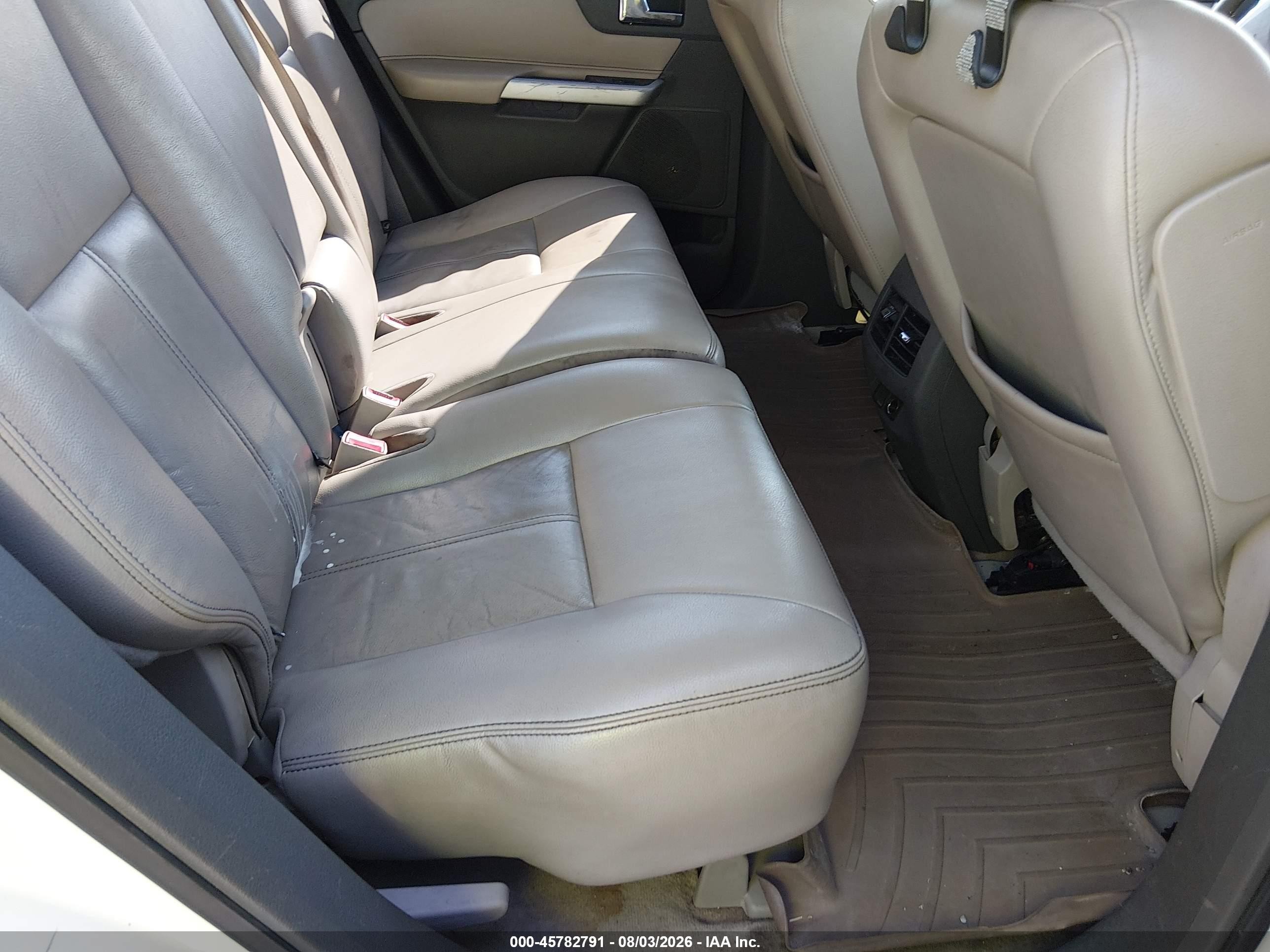 2011 Ford Edge Limited White vin: 2FMDK3KC8BBA18277