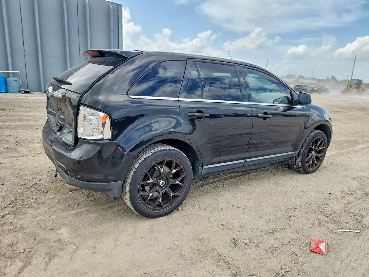 2011 Ford Edge Limited Black vin: 2FMDK3KC8BBA18361