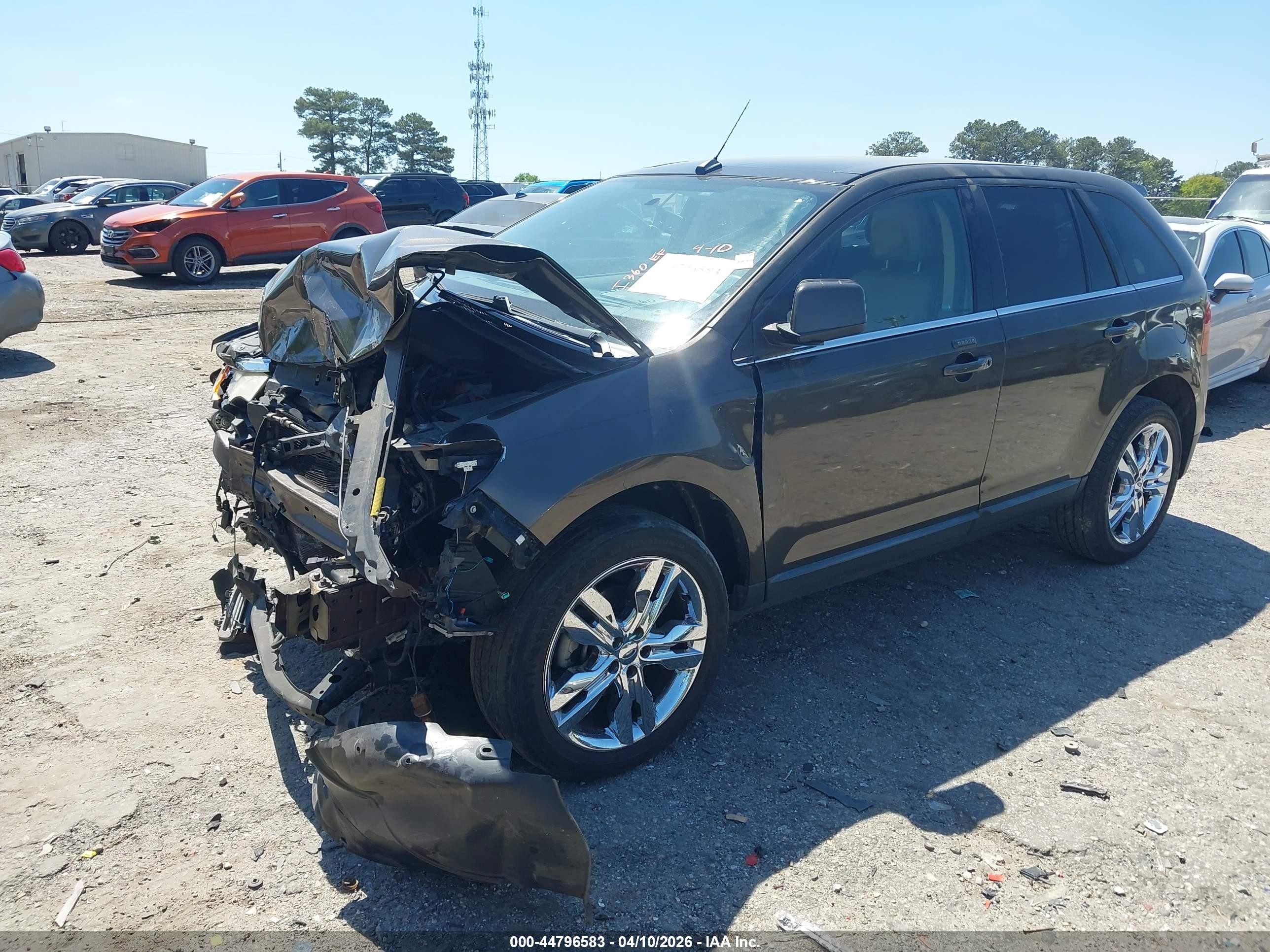 2011 Ford Edge Limited Dark Brown vin: 2FMDK3KC8BBA18442