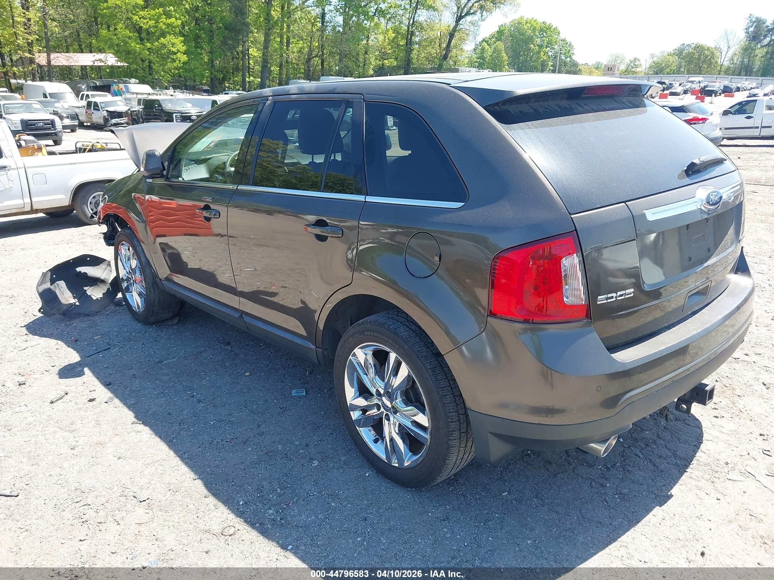 2011 Ford Edge Limited Dark Brown vin: 2FMDK3KC8BBA18442