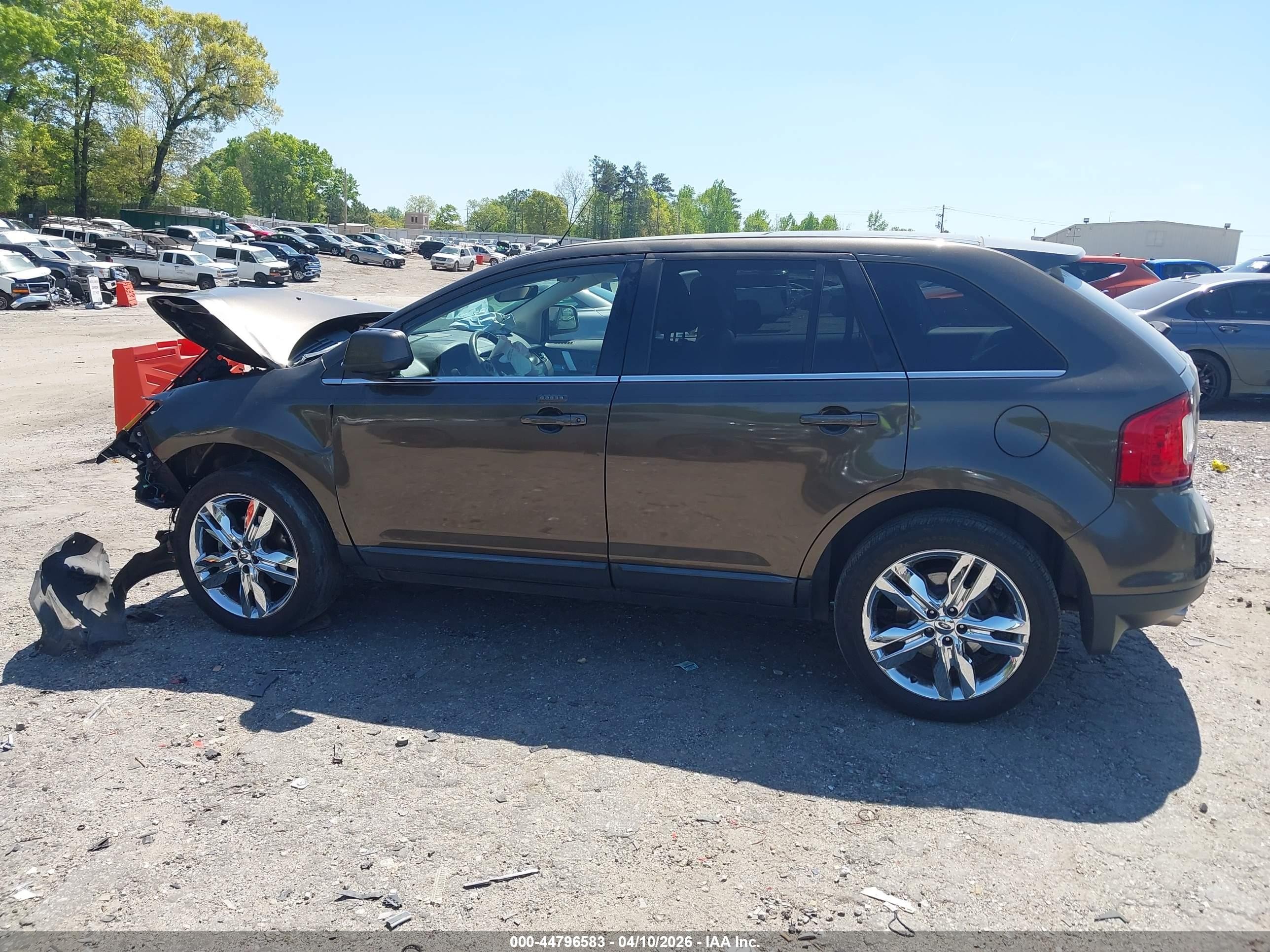 2011 Ford Edge Limited Dark Brown vin: 2FMDK3KC8BBA18442