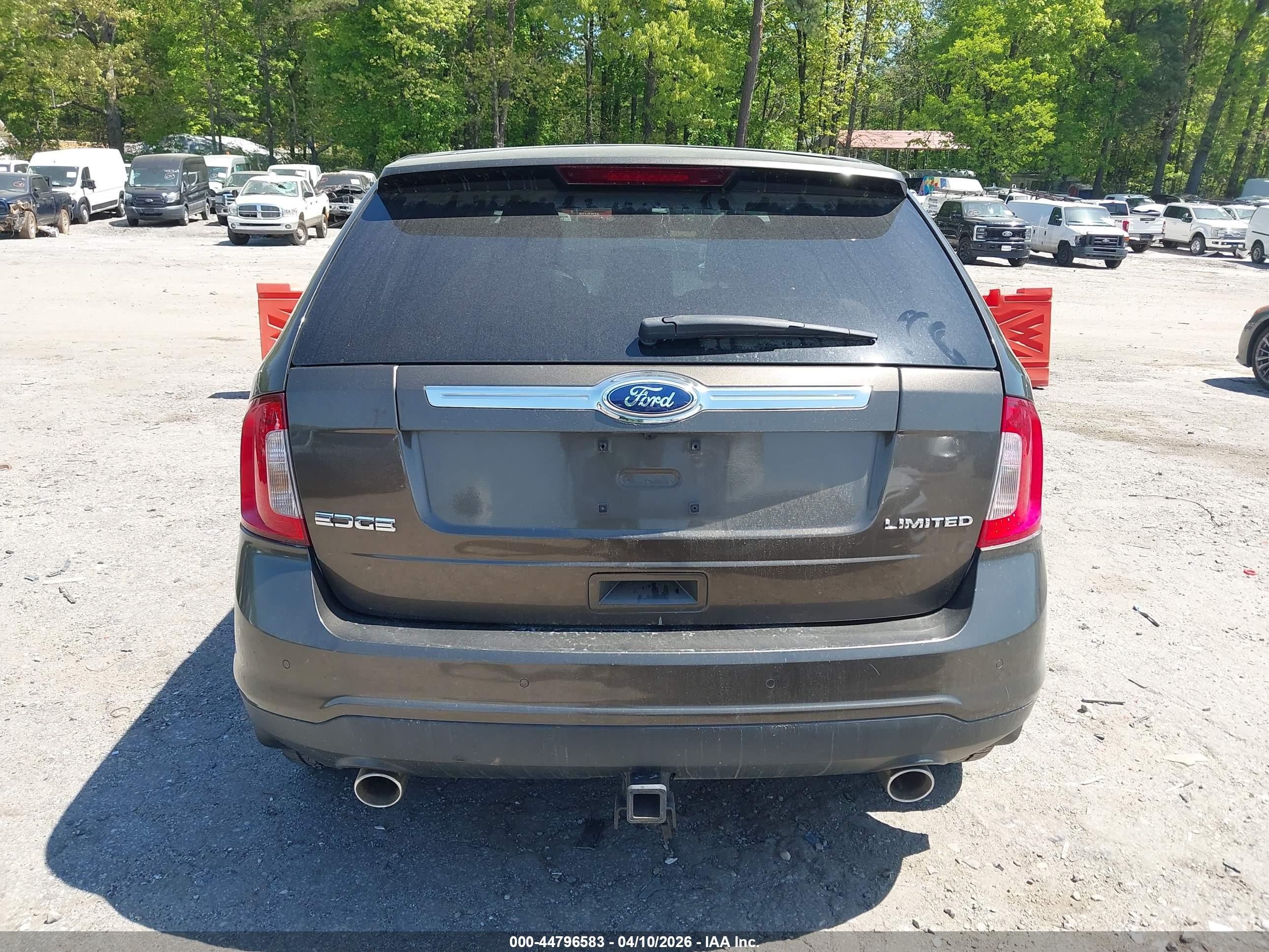 2011 Ford Edge Limited Dark Brown vin: 2FMDK3KC8BBA18442