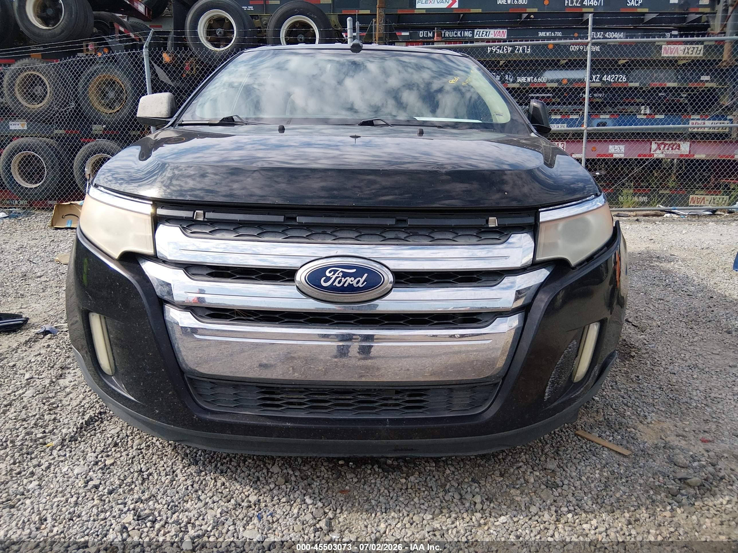 2011 Ford Edge Limited Black vin: 2FMDK3KC8BBA27979