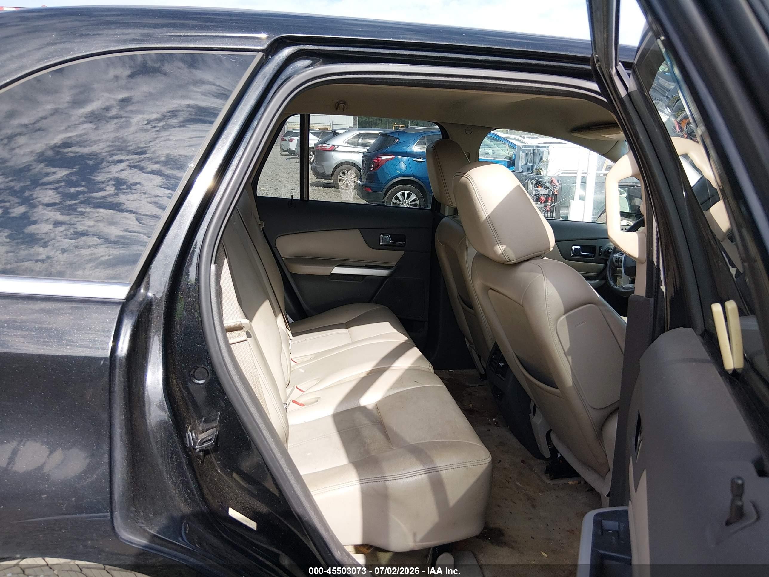 2011 Ford Edge Limited Black vin: 2FMDK3KC8BBA27979